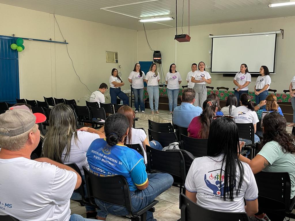 Porto Murtinho: Equipe técnica do CEAMI de Jardim realiza capacitação do 'Planifica SUS'