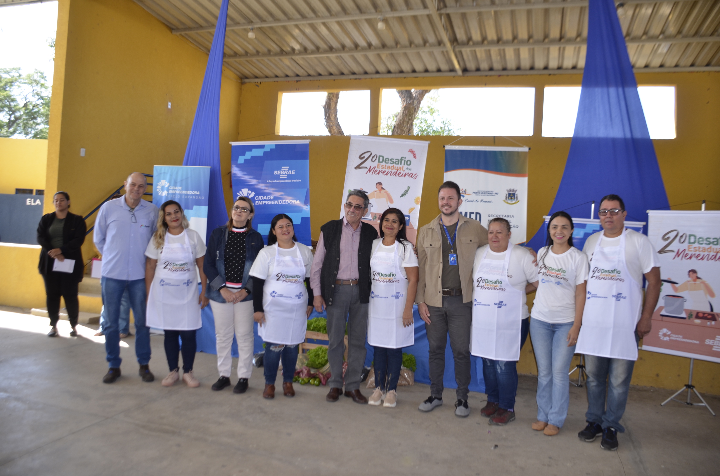 Prefeito Nelson Cintra abre 2ª Edição do ‘Desafio Estadual das Merendeiras’ em Porto Murtinho