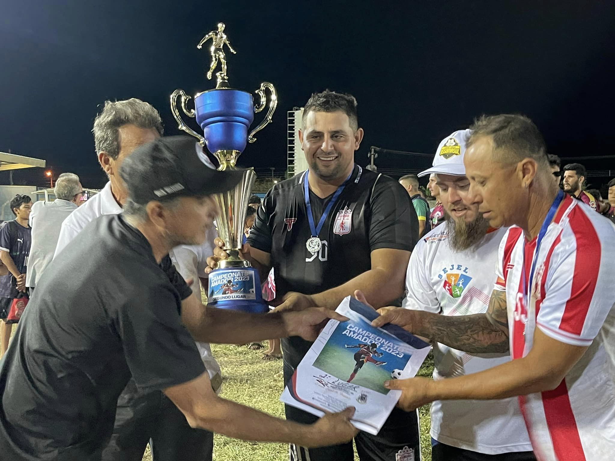 Equipe do Porto Futebol Clube vence o Campeonato Amador 2023 em Porto Murtinho