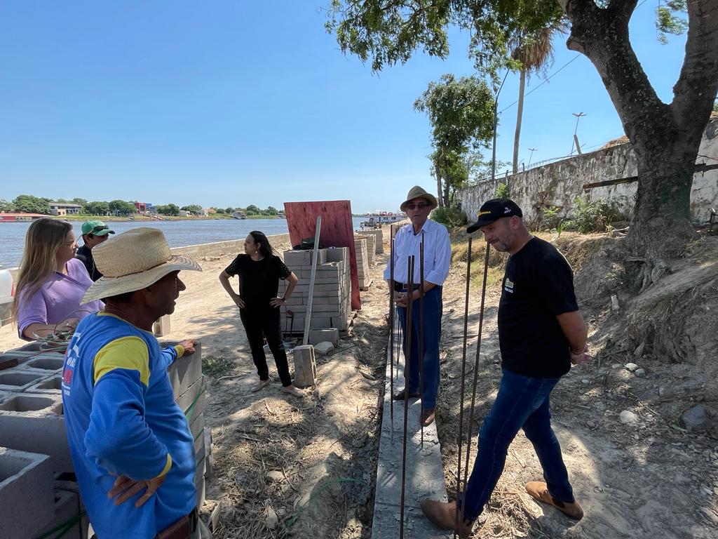 Agenda: Prefeito Nelson Cintra acompanha diariamente o andamento de obras em Porto Murtinho