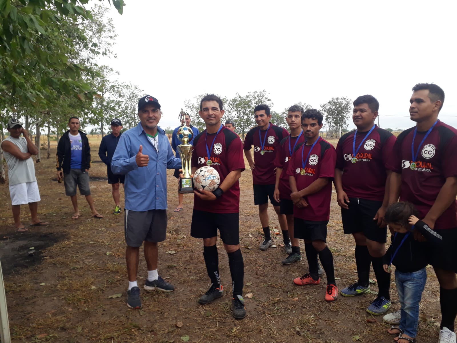 Prefeito Nelson Cintra prestigia final do Torneio Inter Fazendas