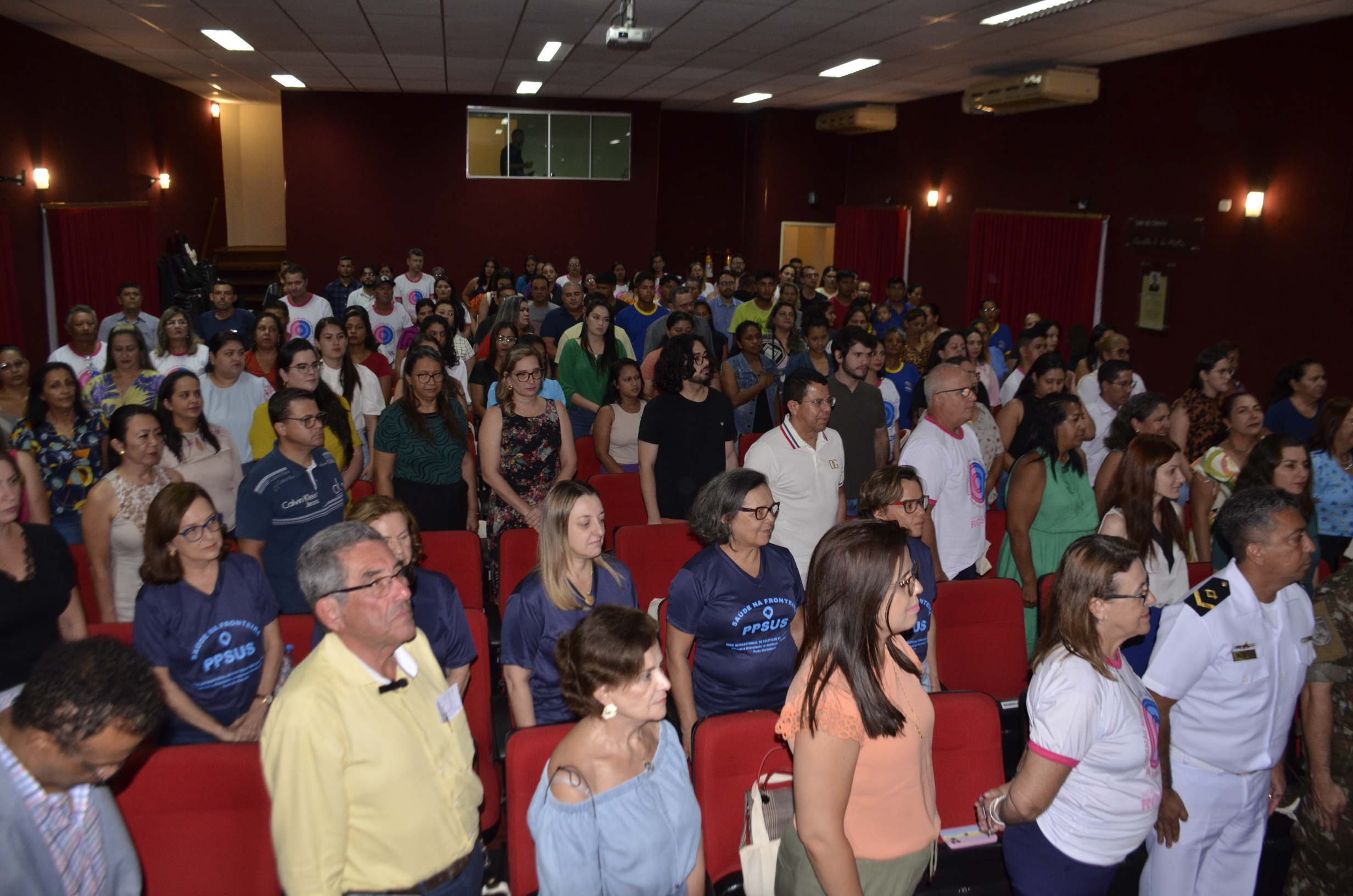 Confira as fotos da abertura do 'Seminário de Intersetorialidade e Saúde na Fronteira’.