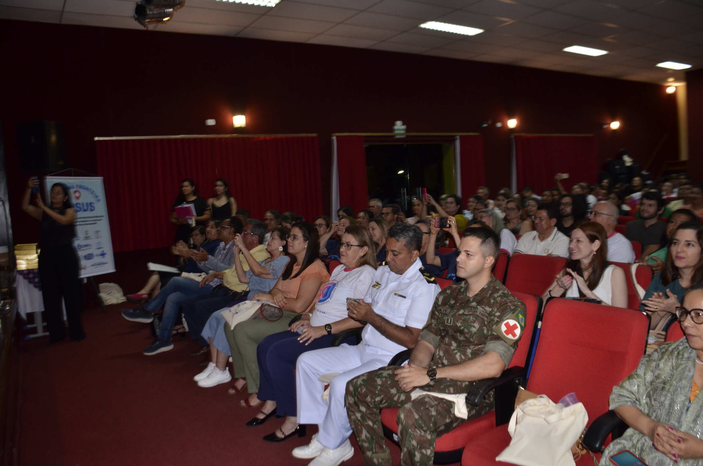 Confira as fotos da abertura do 'Seminário de Intersetorialidade e Saúde na Fronteira’.