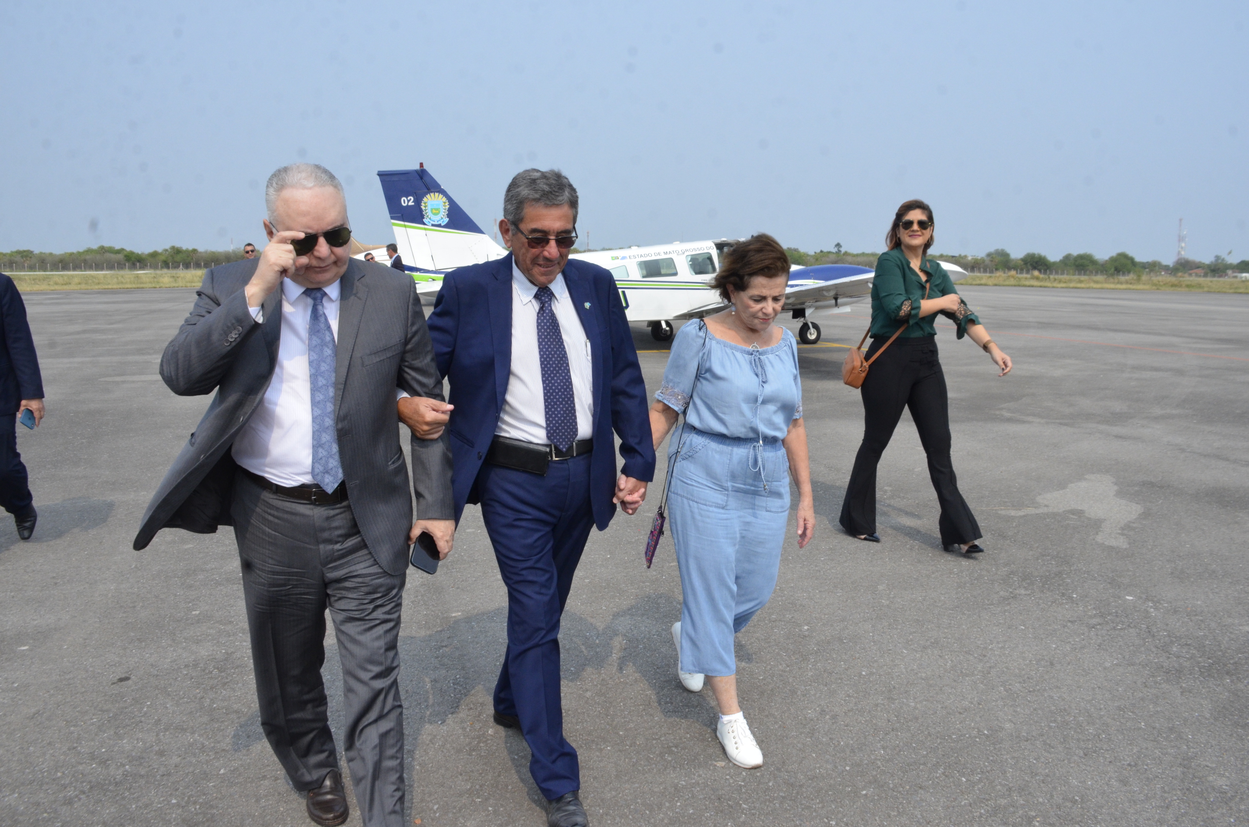 Prefeito de Porto Murtinho Nelson Cintra participa da solenidade de implantação Gabinete de Integração do TJMS