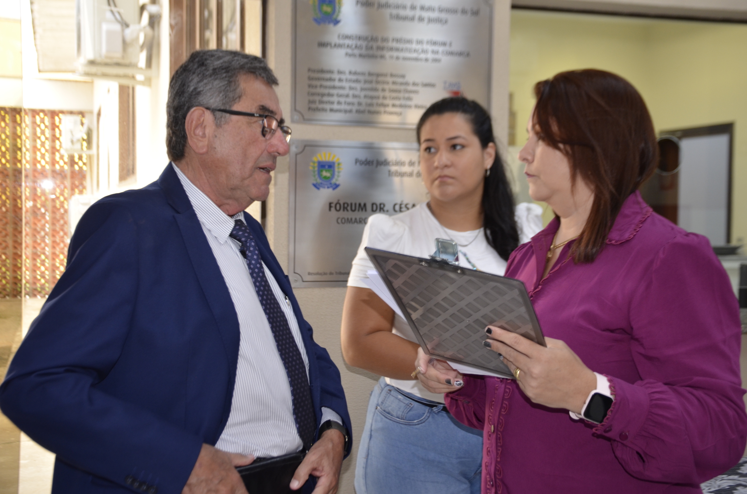 Confira as fotos da solenidade de implantação do Gabinete de Integração do TJMS