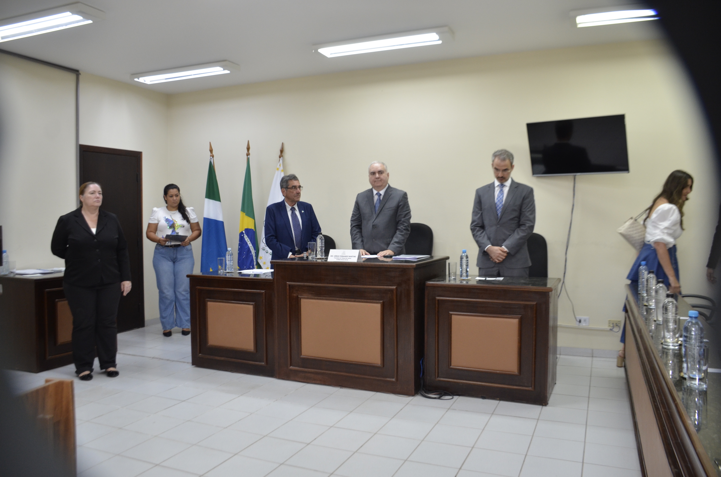 Confira as fotos da solenidade de implantação do Gabinete de Integração do TJMS