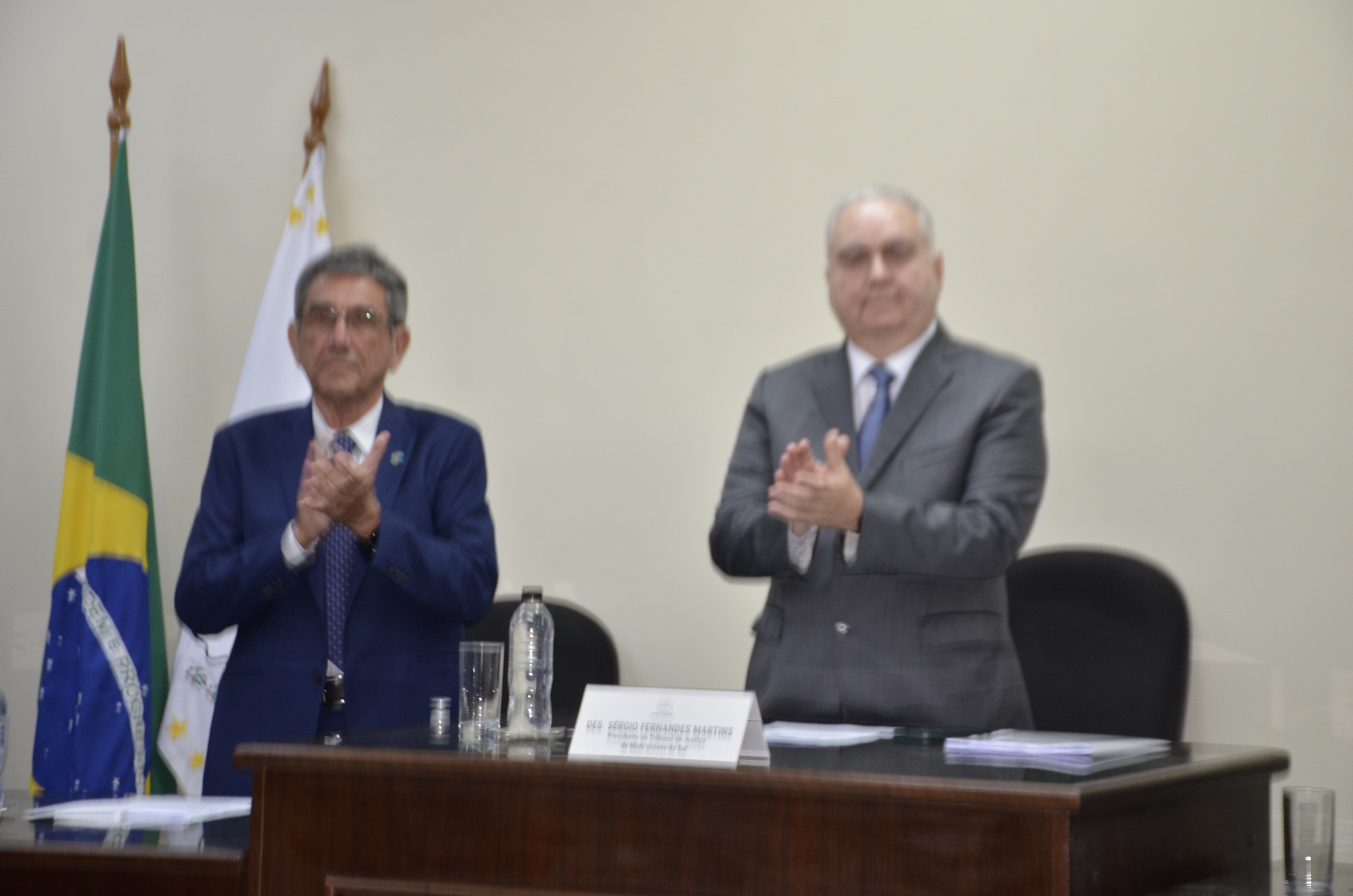 Confira as fotos da solenidade de implantação do Gabinete de Integração do TJMS