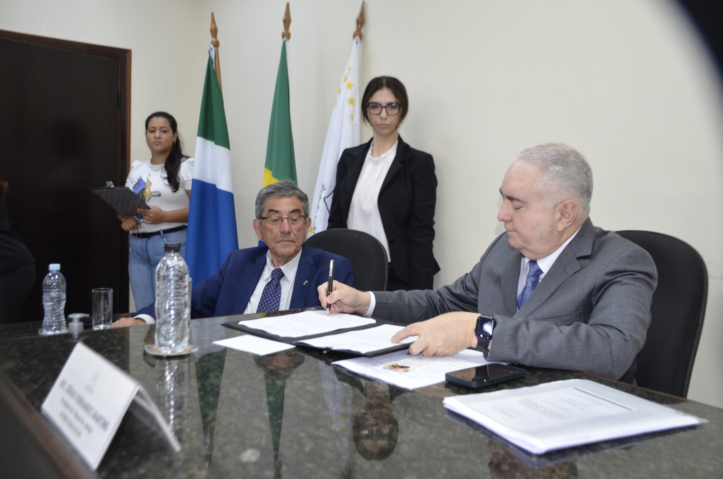 Confira as fotos da solenidade de implantação do Gabinete de Integração do TJMS