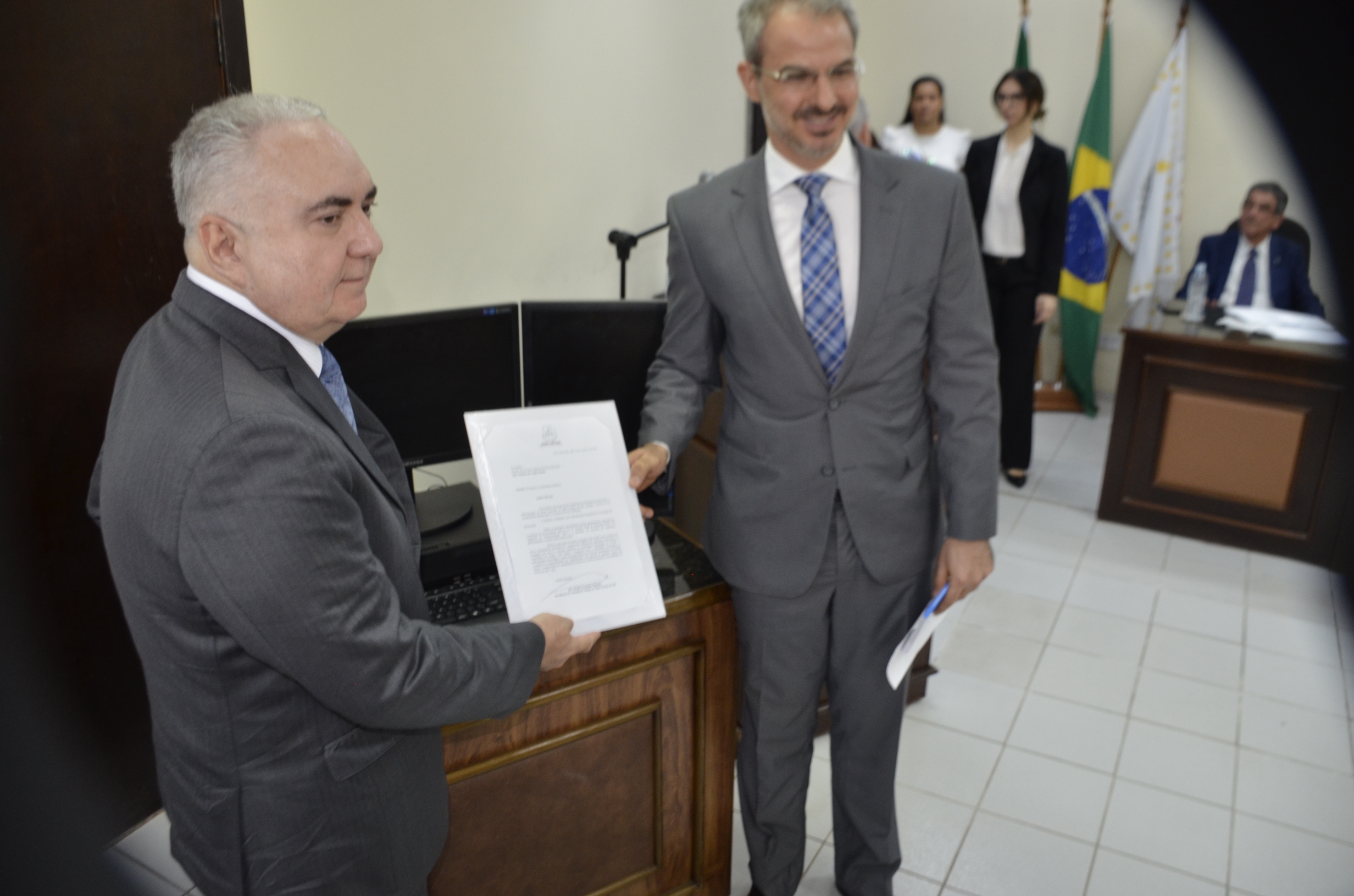 Confira as fotos da solenidade de implantação do Gabinete de Integração do TJMS