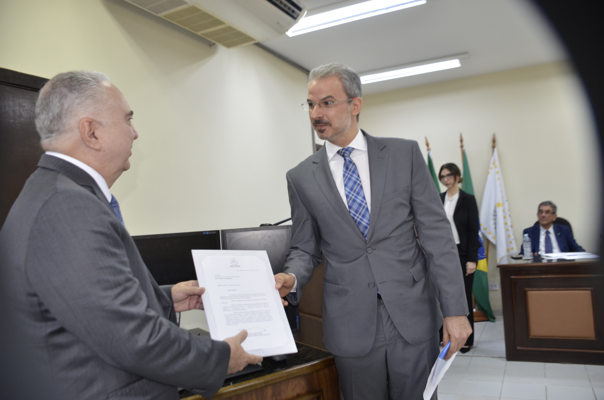 Confira as fotos da solenidade de implantação do Gabinete de Integração do TJMS