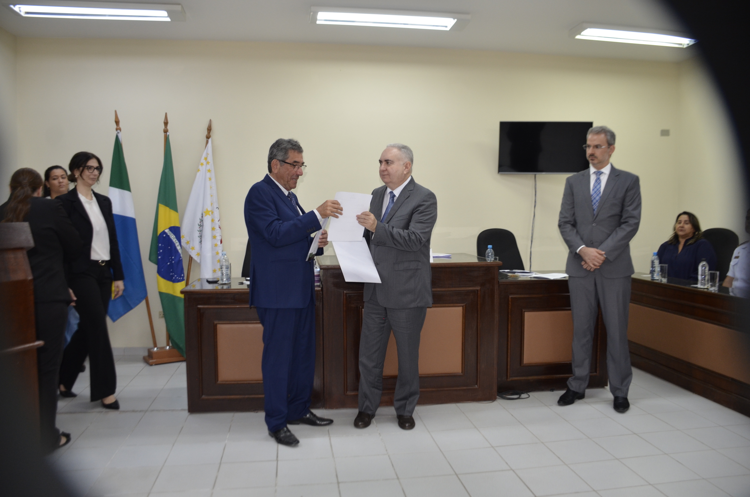 Confira as fotos da solenidade de implantação do Gabinete de Integração do TJMS