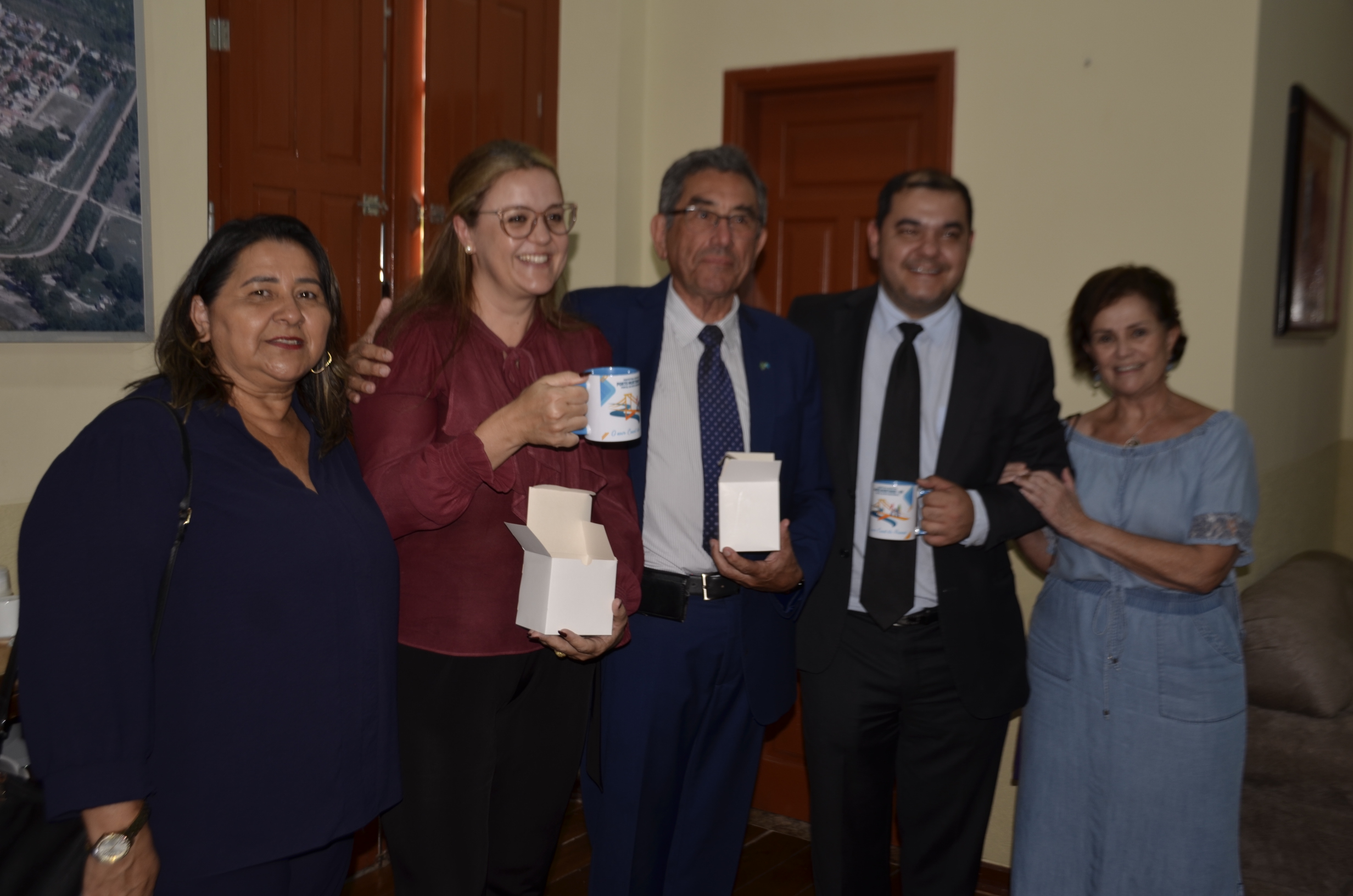 Prefeito de Porto Murtinho Nelson Cintra participa da solenidade de implantação Gabinete de Integração do TJMS