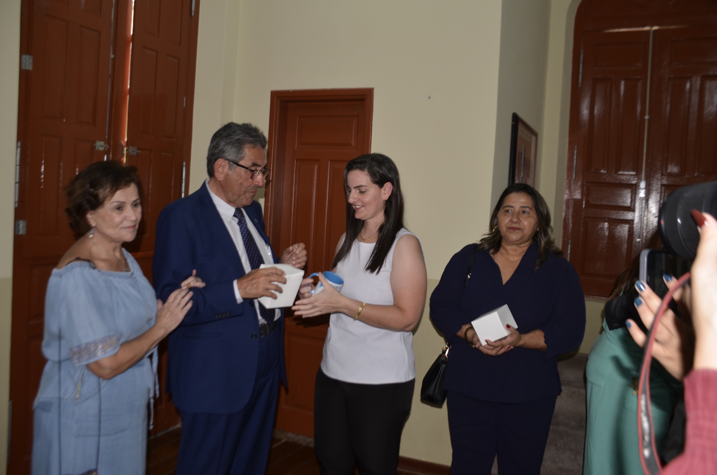 Prefeito de Porto Murtinho Nelson Cintra participa da solenidade de implantação Gabinete de Integração do TJMS