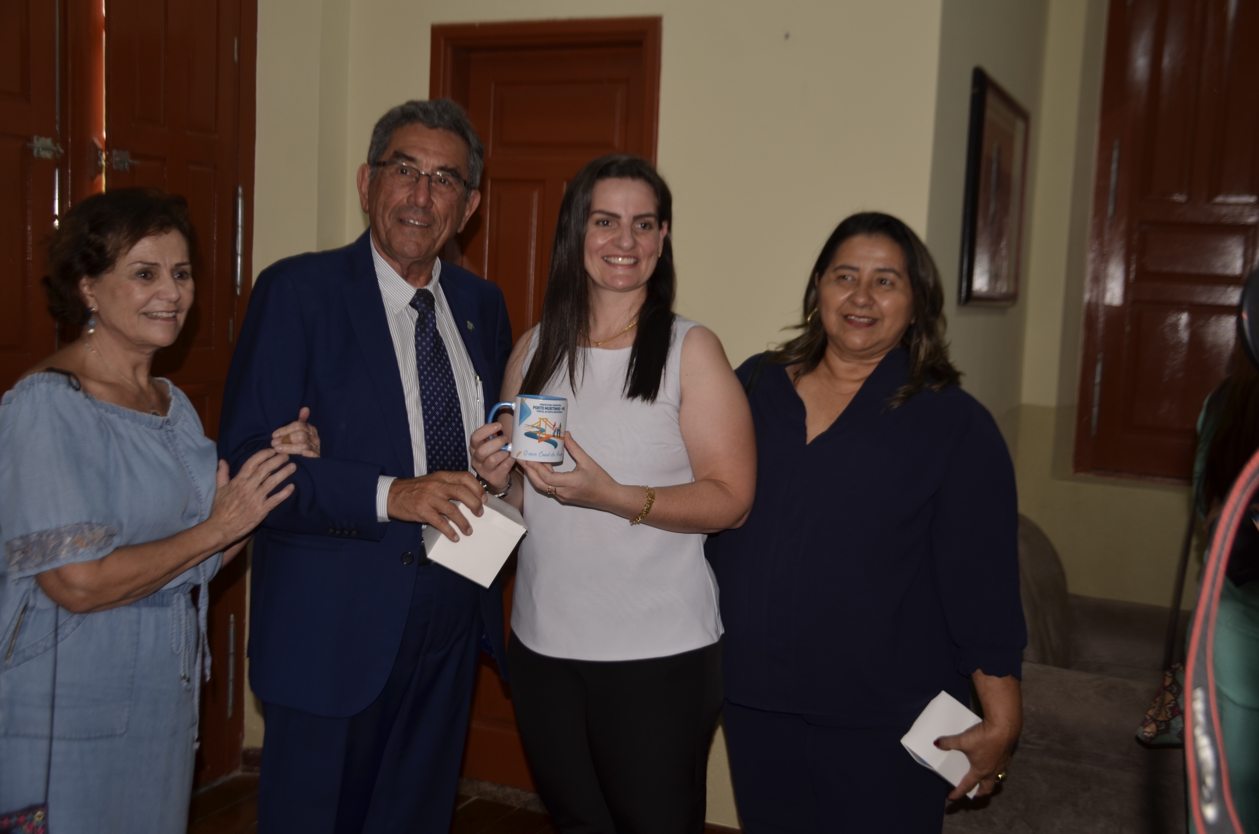 Prefeito de Porto Murtinho Nelson Cintra participa da solenidade de implantação Gabinete de Integração do TJMS