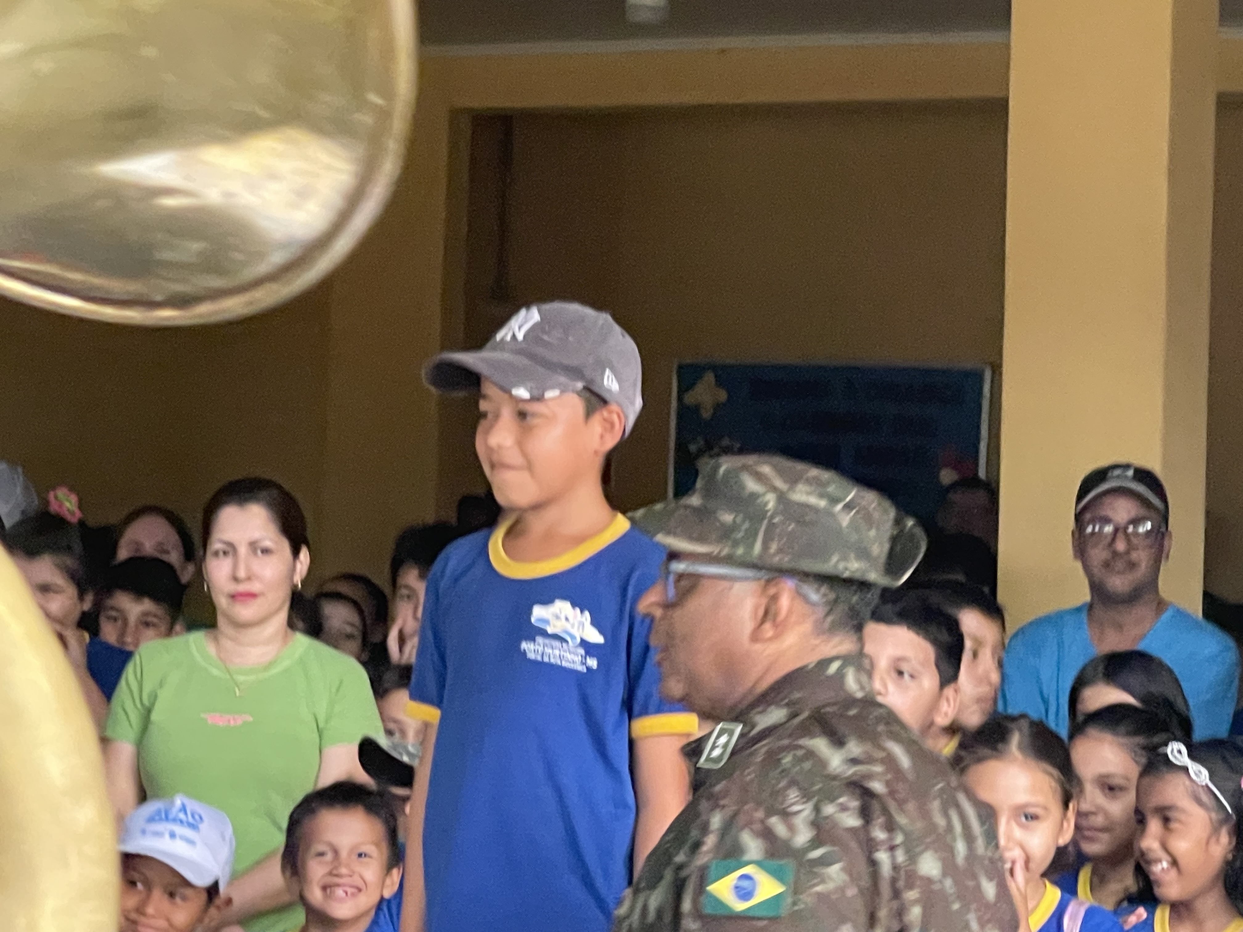 Prefeitura Municipal e Exército Brasileiro realizam Ação Cívico Social na Escola Nossa Senhora de Caacupê