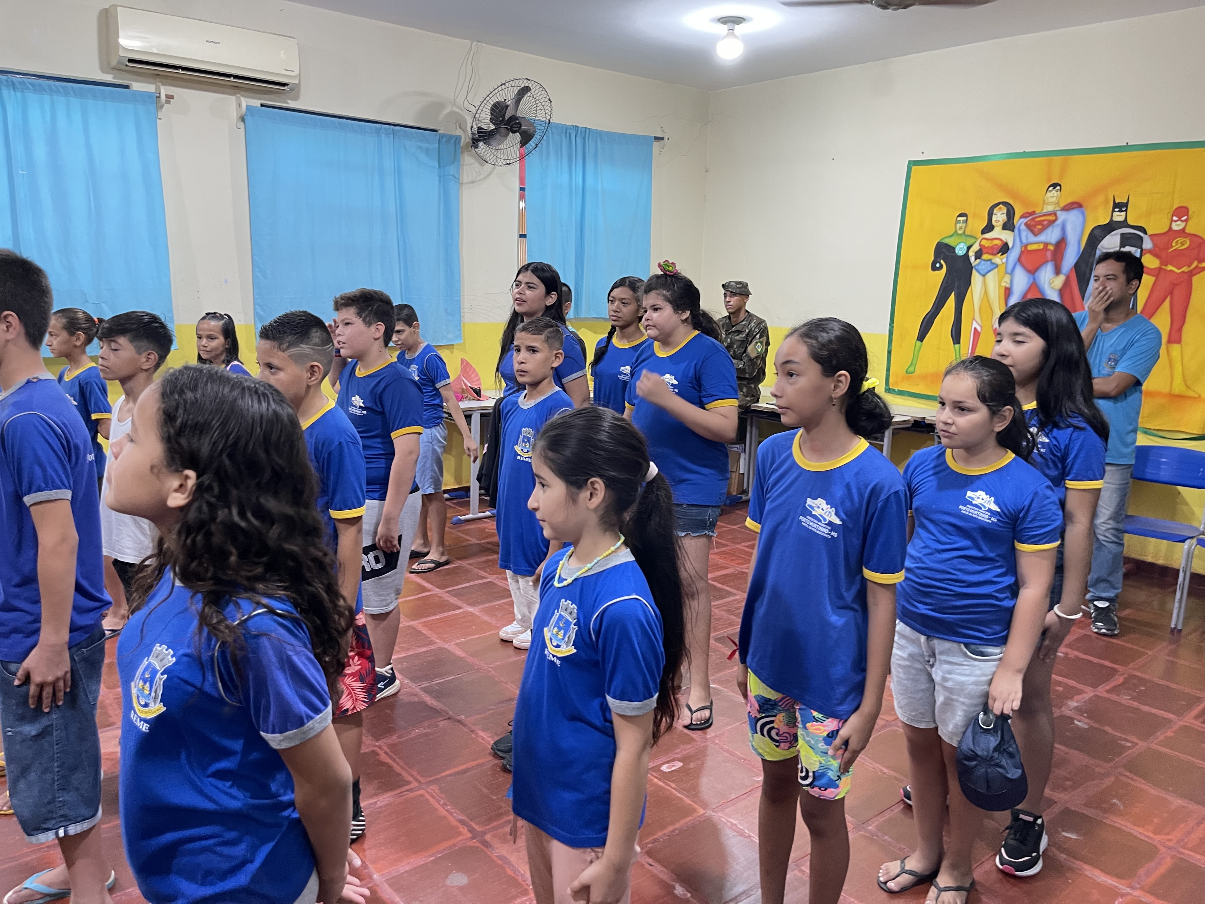 Prefeitura Municipal e Exército Brasileiro realizam Ação Cívico Social na Escola Nossa Senhora de Caacupê