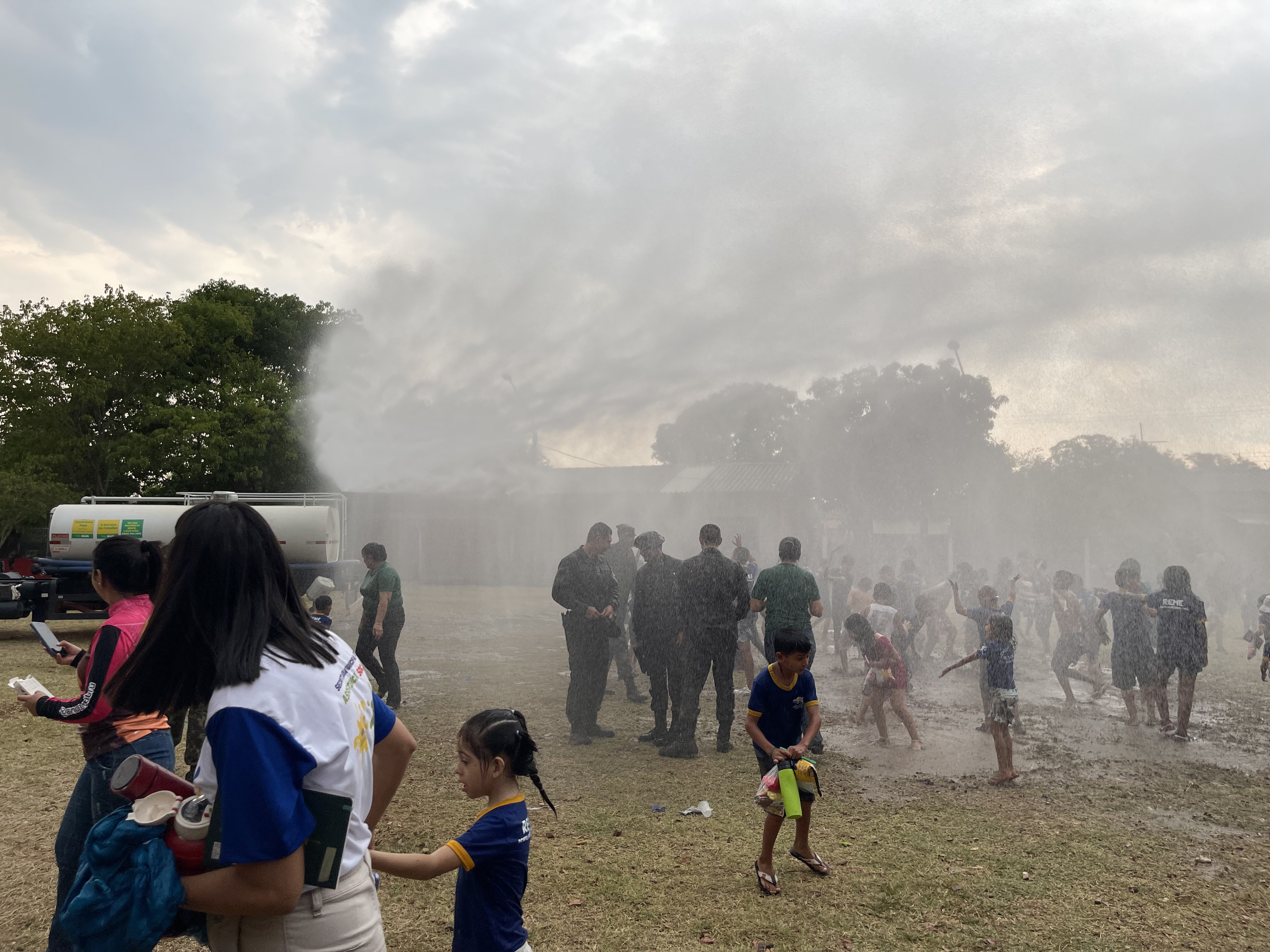 Prefeitura Municipal e Exército Brasileiro realizam Ação Cívico Social na Escola Nossa Senhora de Caacupê