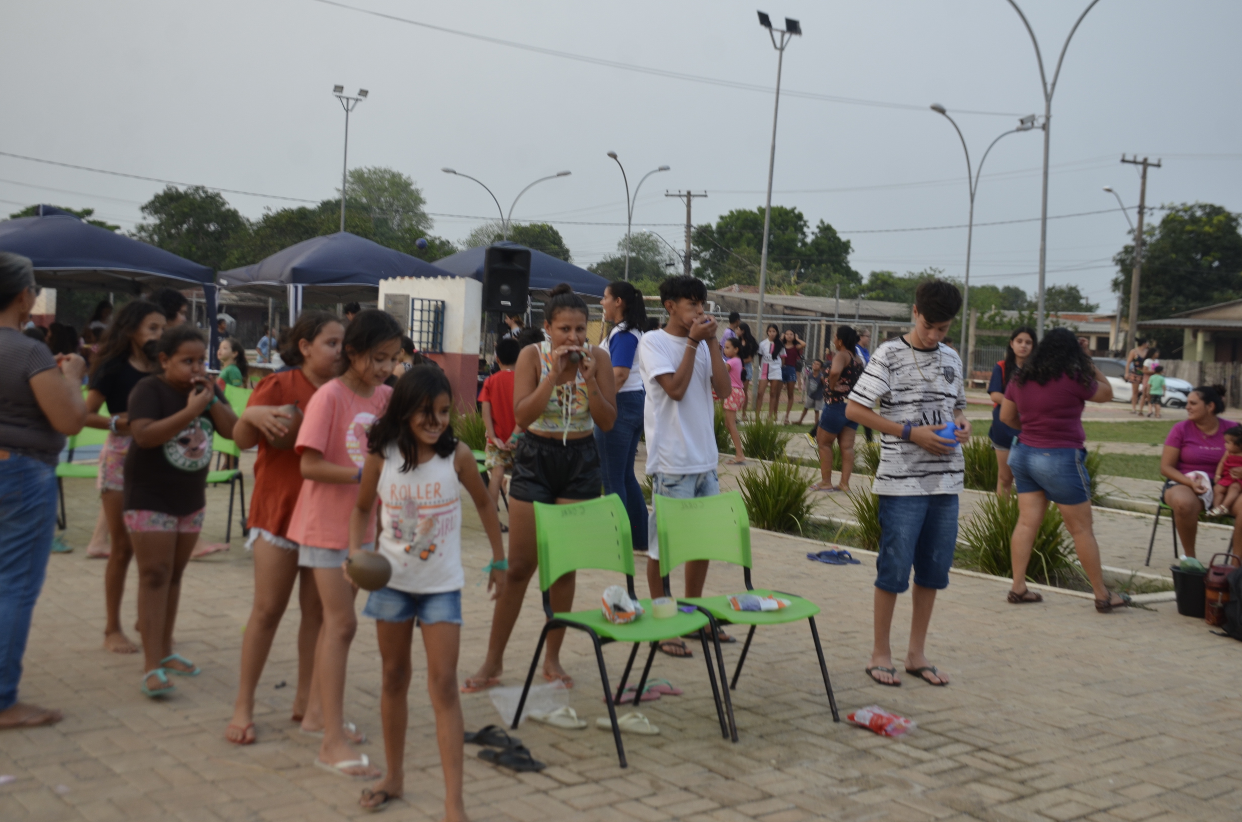 Confira as fotos do projeto 'Rua de Lazer', no bairro Salin Cafure