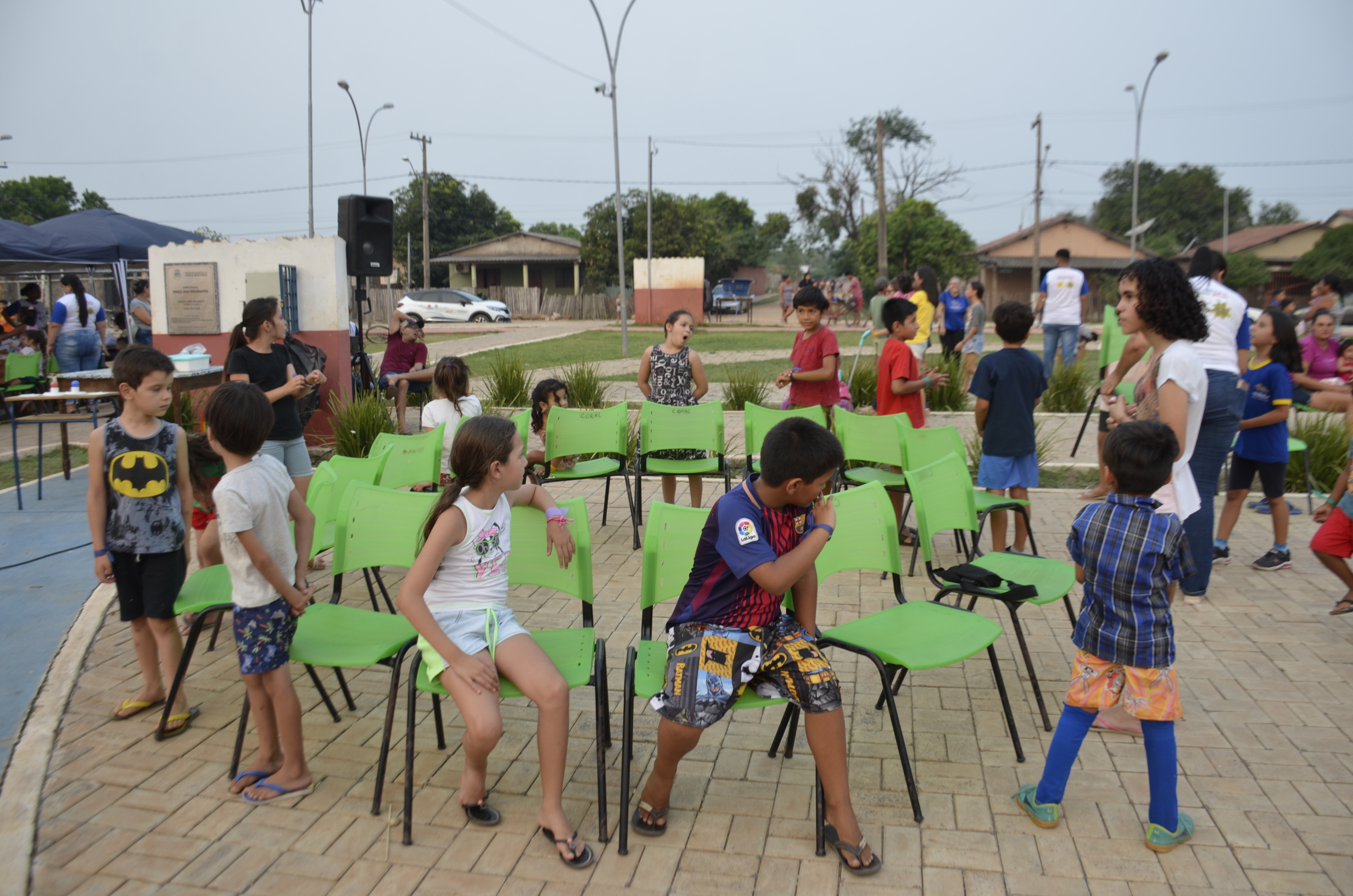 Confira as fotos do projeto 'Rua de Lazer', no bairro Salin Cafure