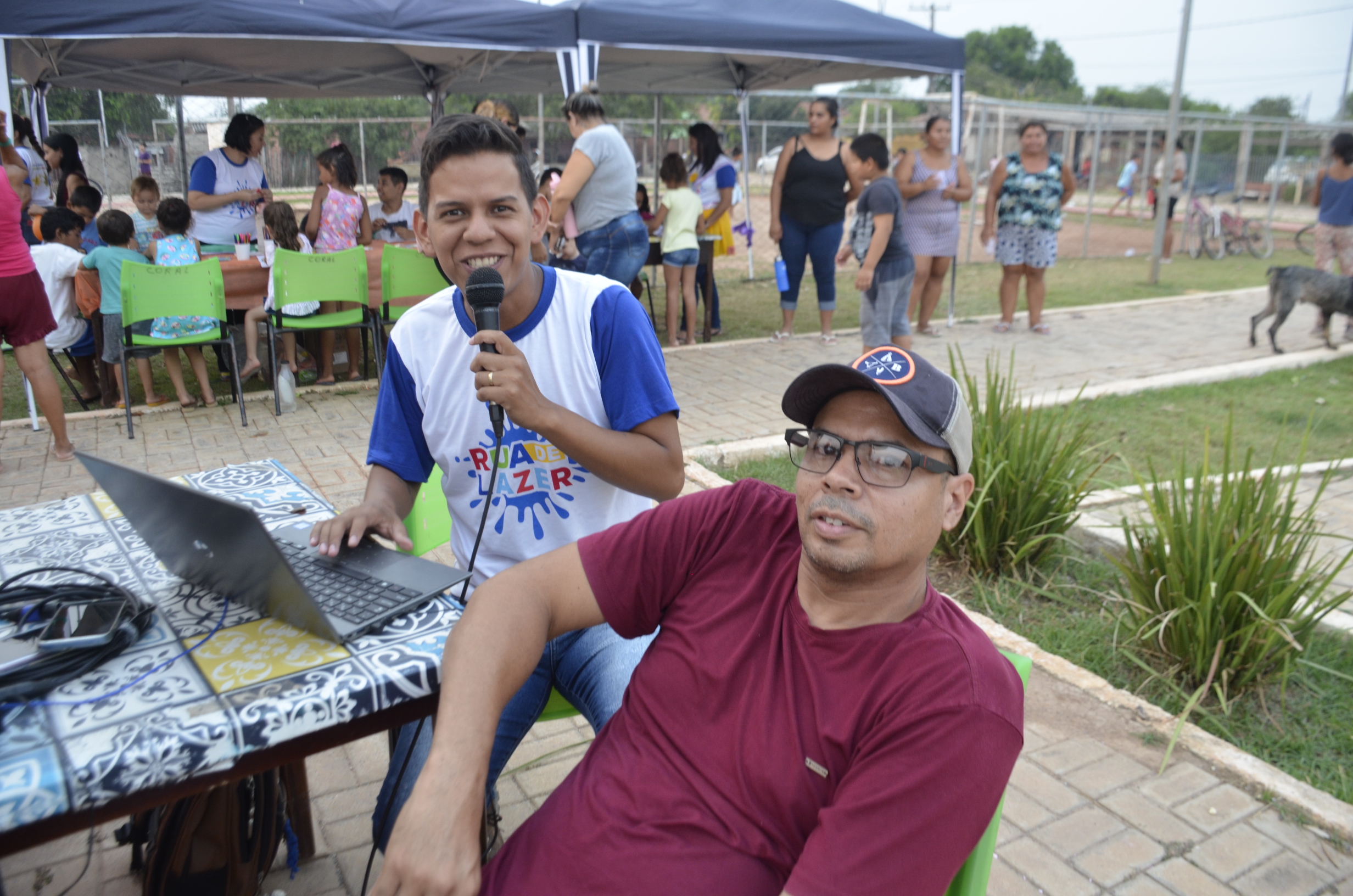 Confira as fotos do projeto 'Rua de Lazer', no bairro Salin Cafure