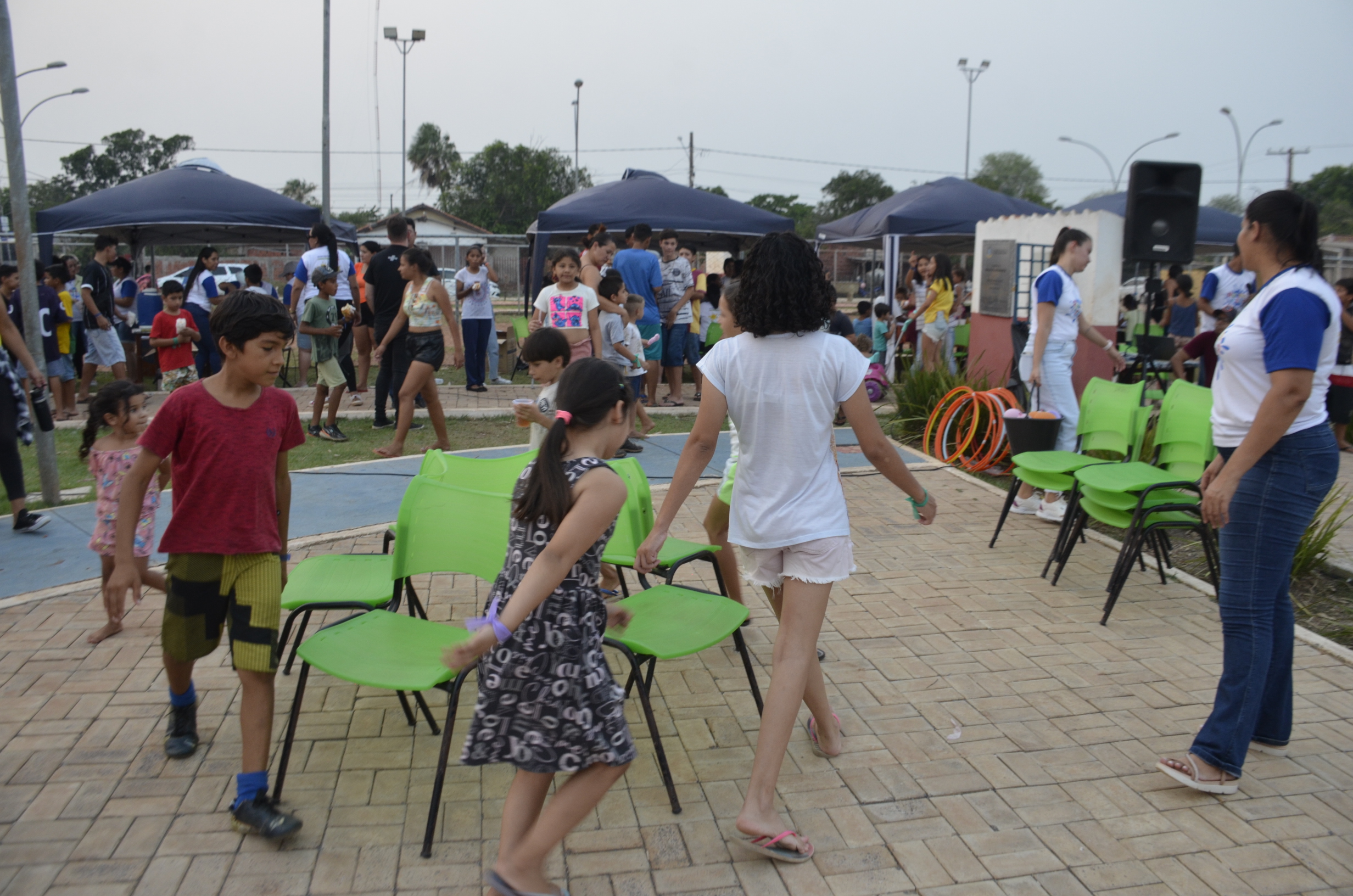 Confira as fotos do projeto 'Rua de Lazer', no bairro Salin Cafure