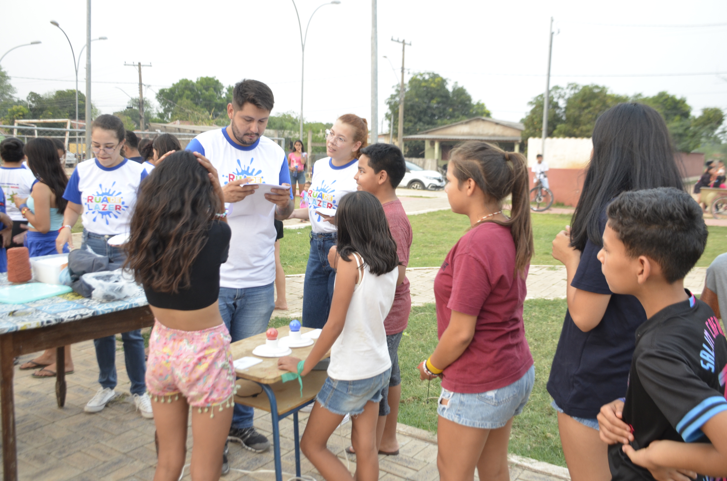 Confira as fotos do projeto 'Rua de Lazer', no bairro Salin Cafure