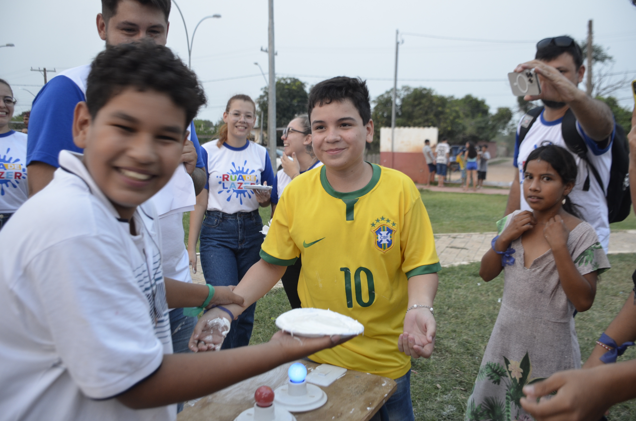 Confira as fotos do projeto 'Rua de Lazer', no bairro Salin Cafure