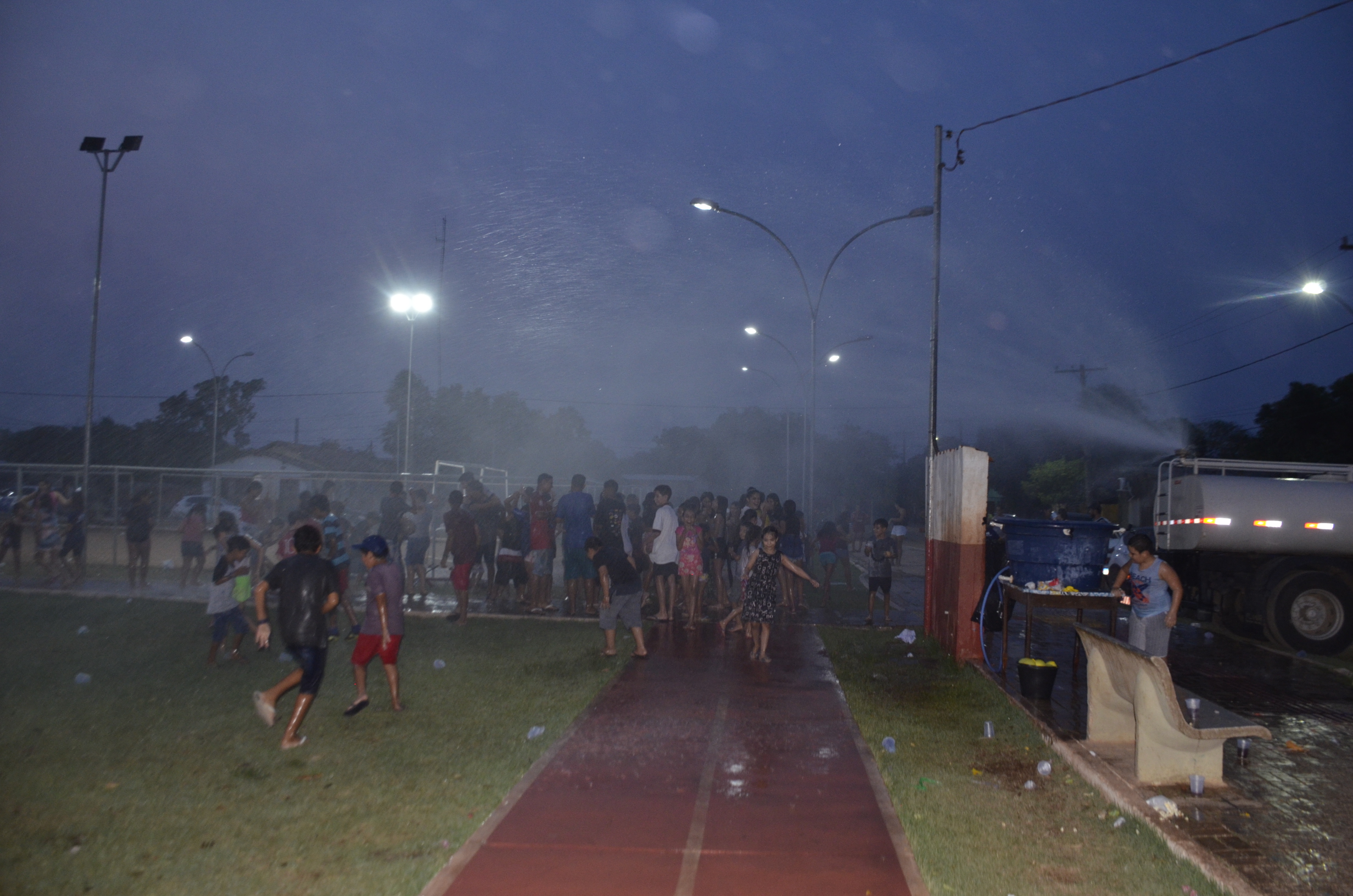 Confira as fotos do projeto 'Rua de Lazer', no bairro Salin Cafure