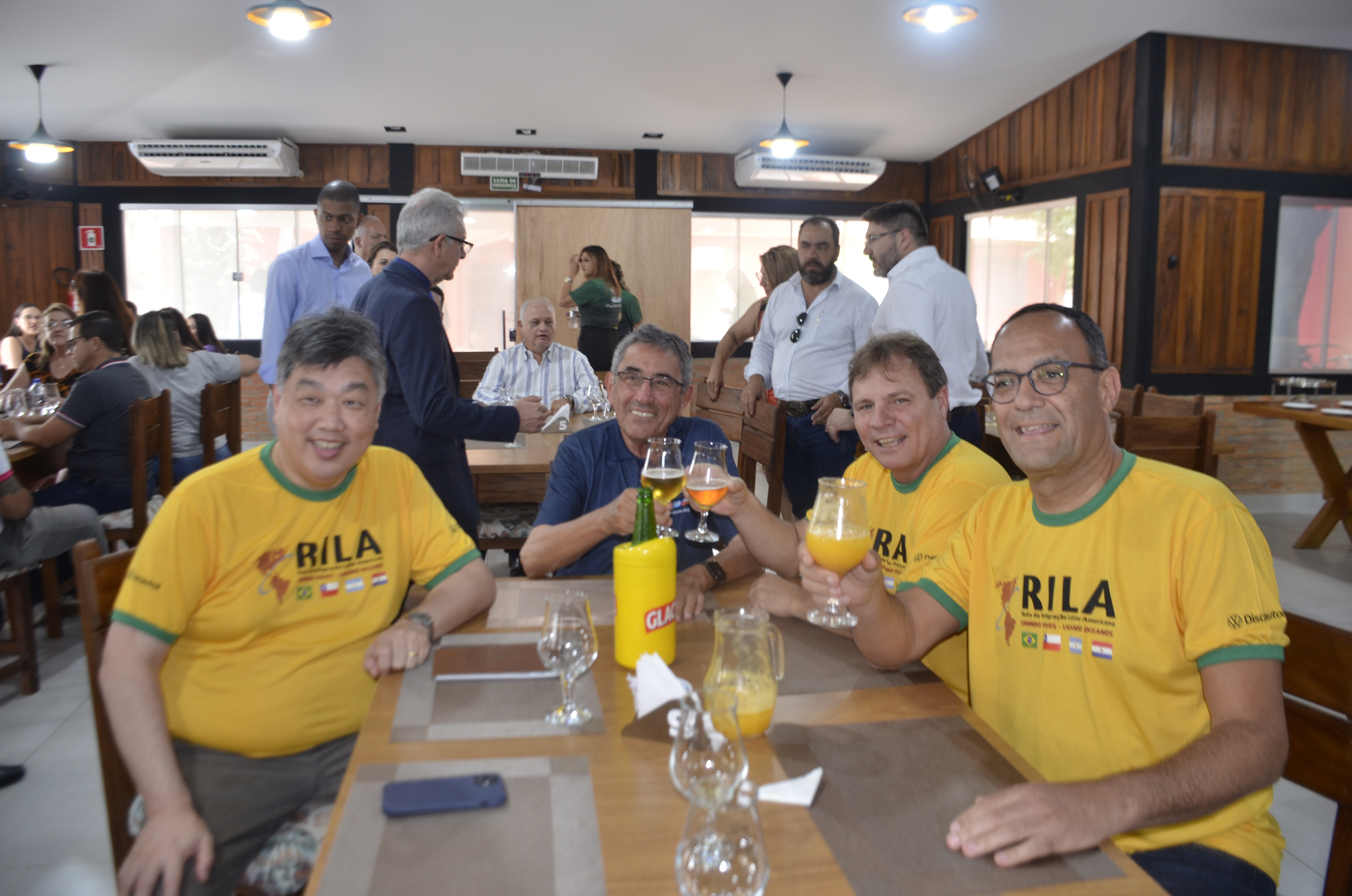 Confira as fotos da recepção da Caravana da Rota de Integração Latino Americana (Hila)