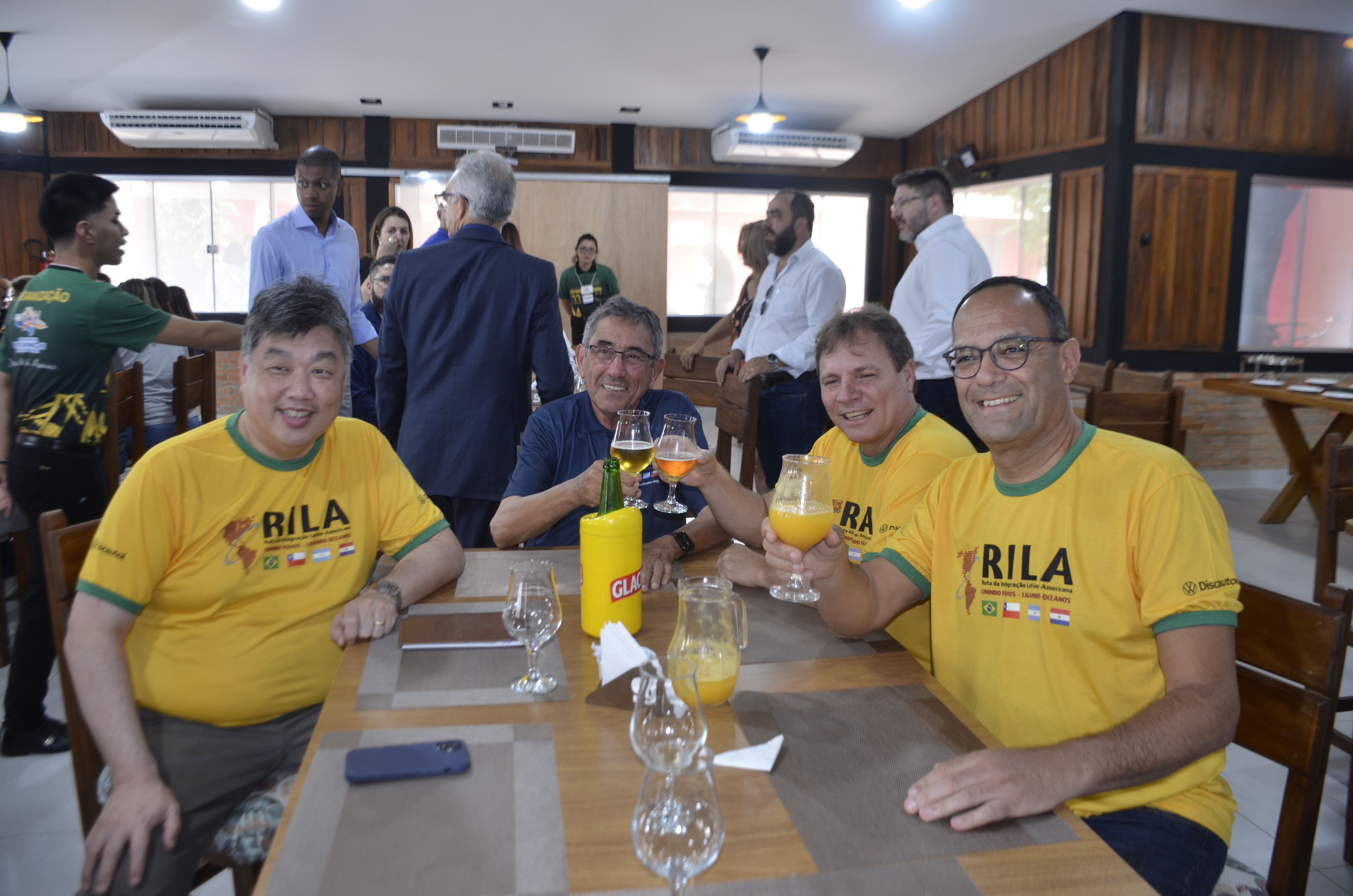 Confira as fotos da recepção da Caravana da Rota de Integração Latino Americana (Hila)