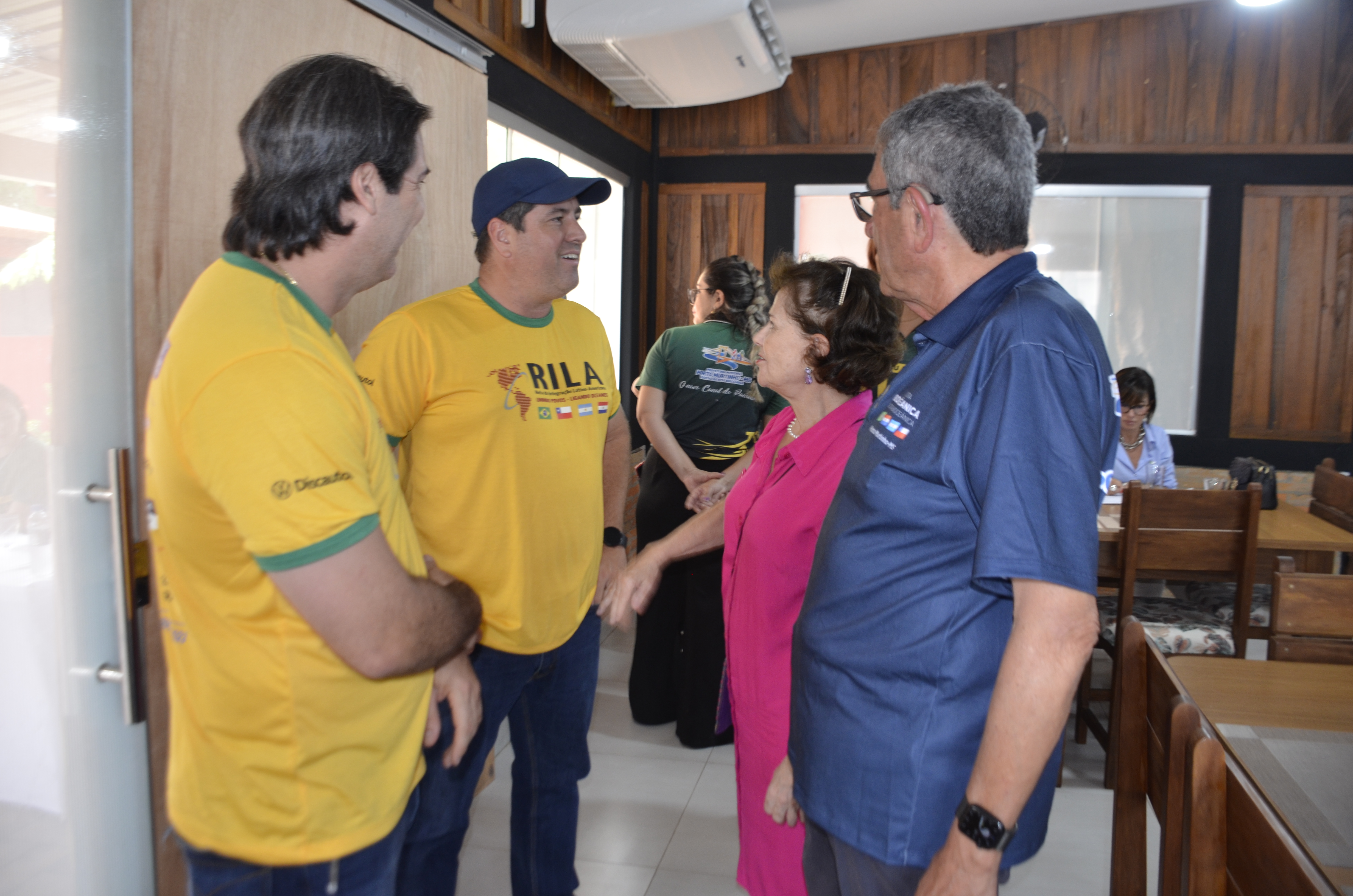 Confira as fotos da recepção da Caravana da Rota de Integração Latino Americana (Hila)