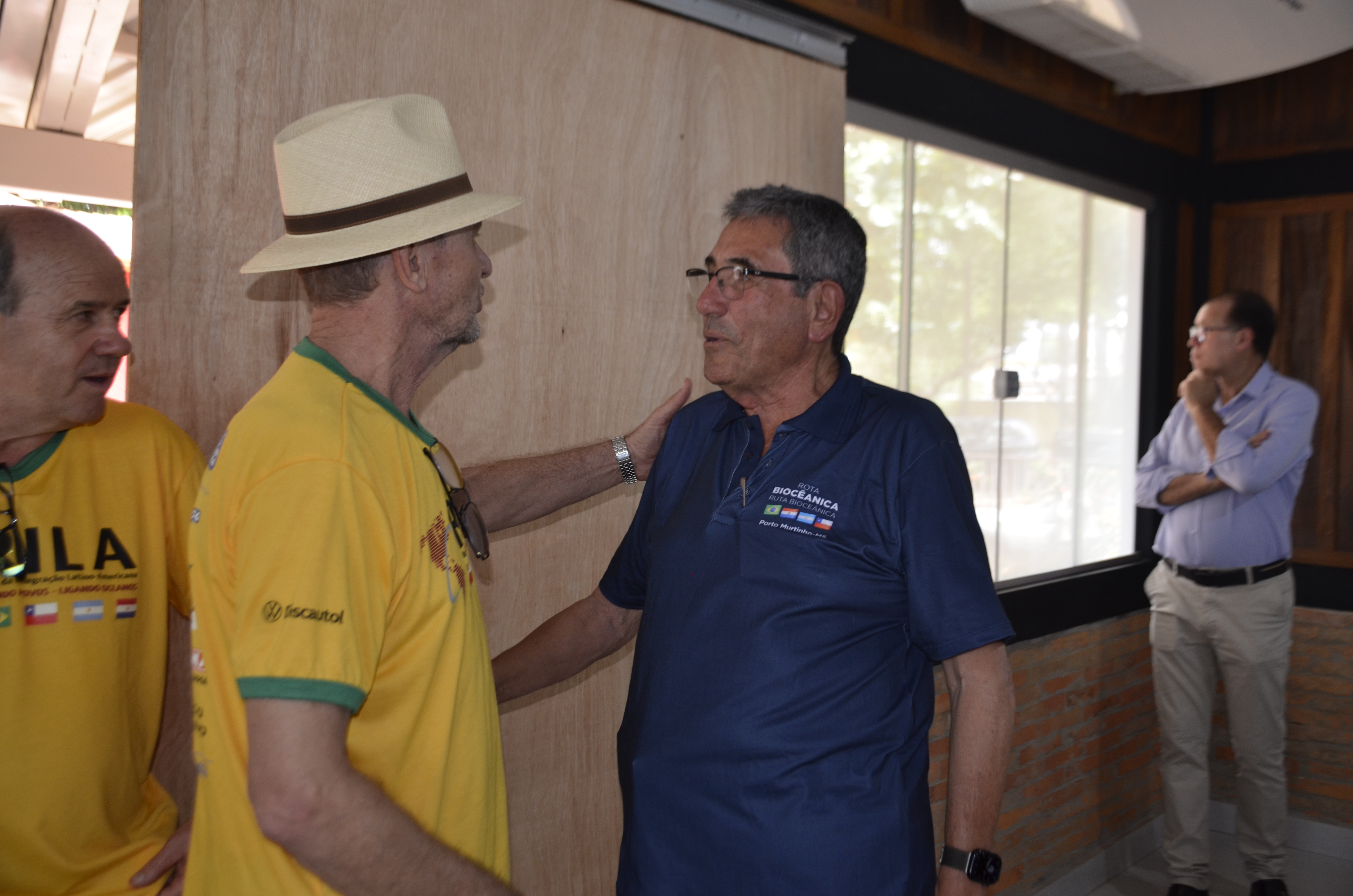 Confira as fotos da recepção da Caravana da Rota de Integração Latino Americana (Hila)