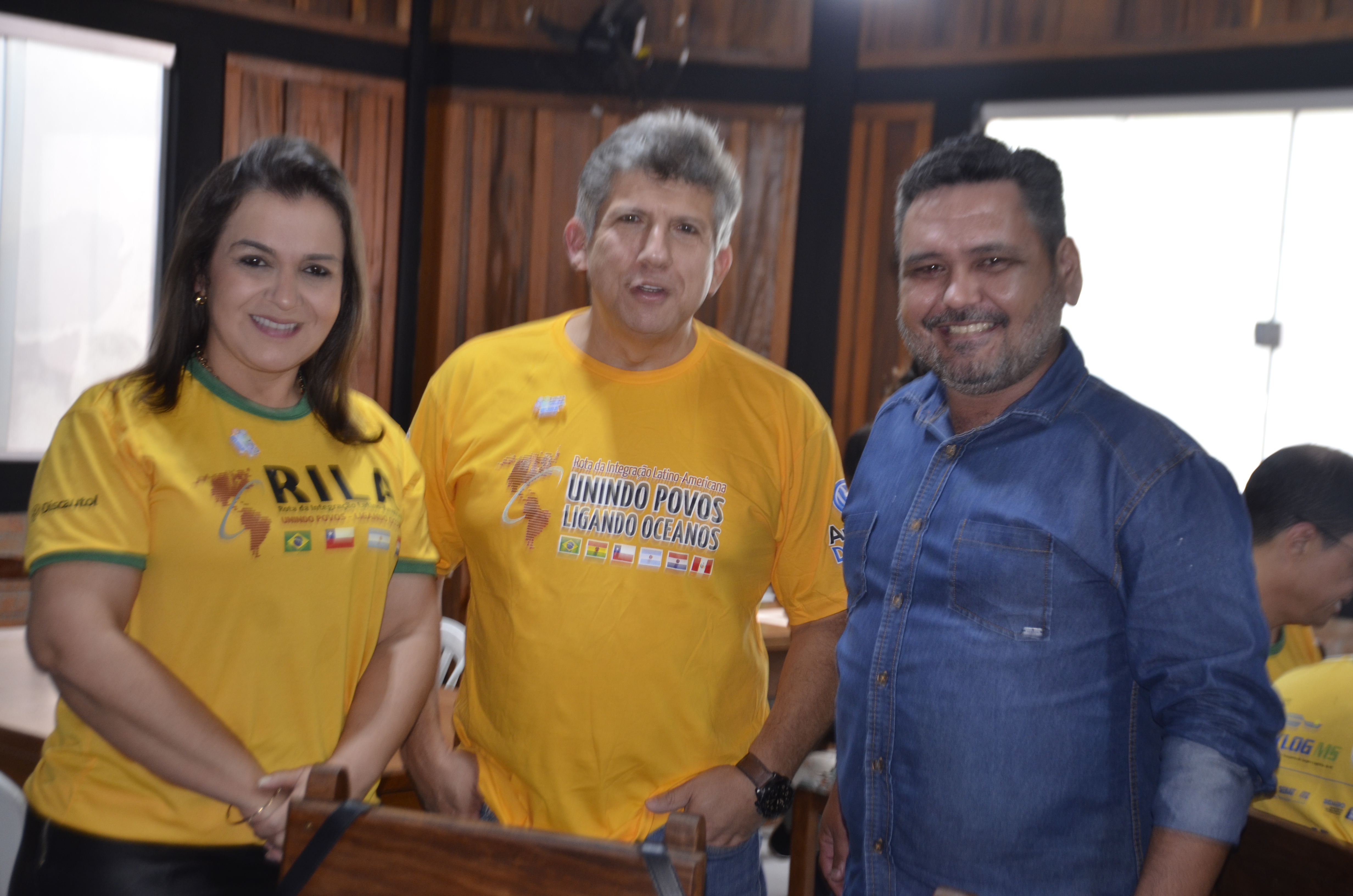 Confira as fotos da recepção da Caravana da Rota de Integração Latino Americana (Hila)