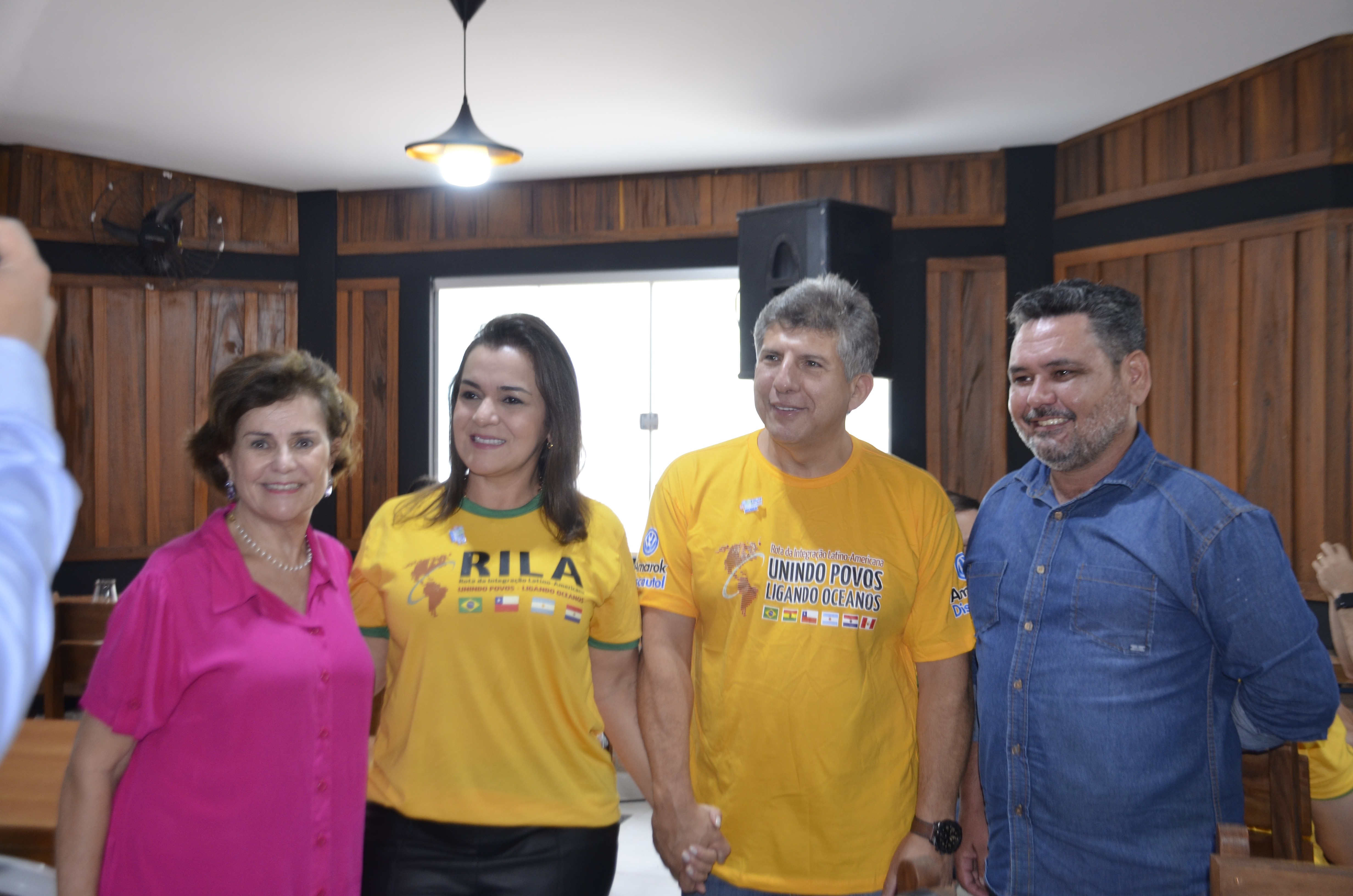 Confira as fotos da recepção da Caravana da Rota de Integração Latino Americana (Hila)