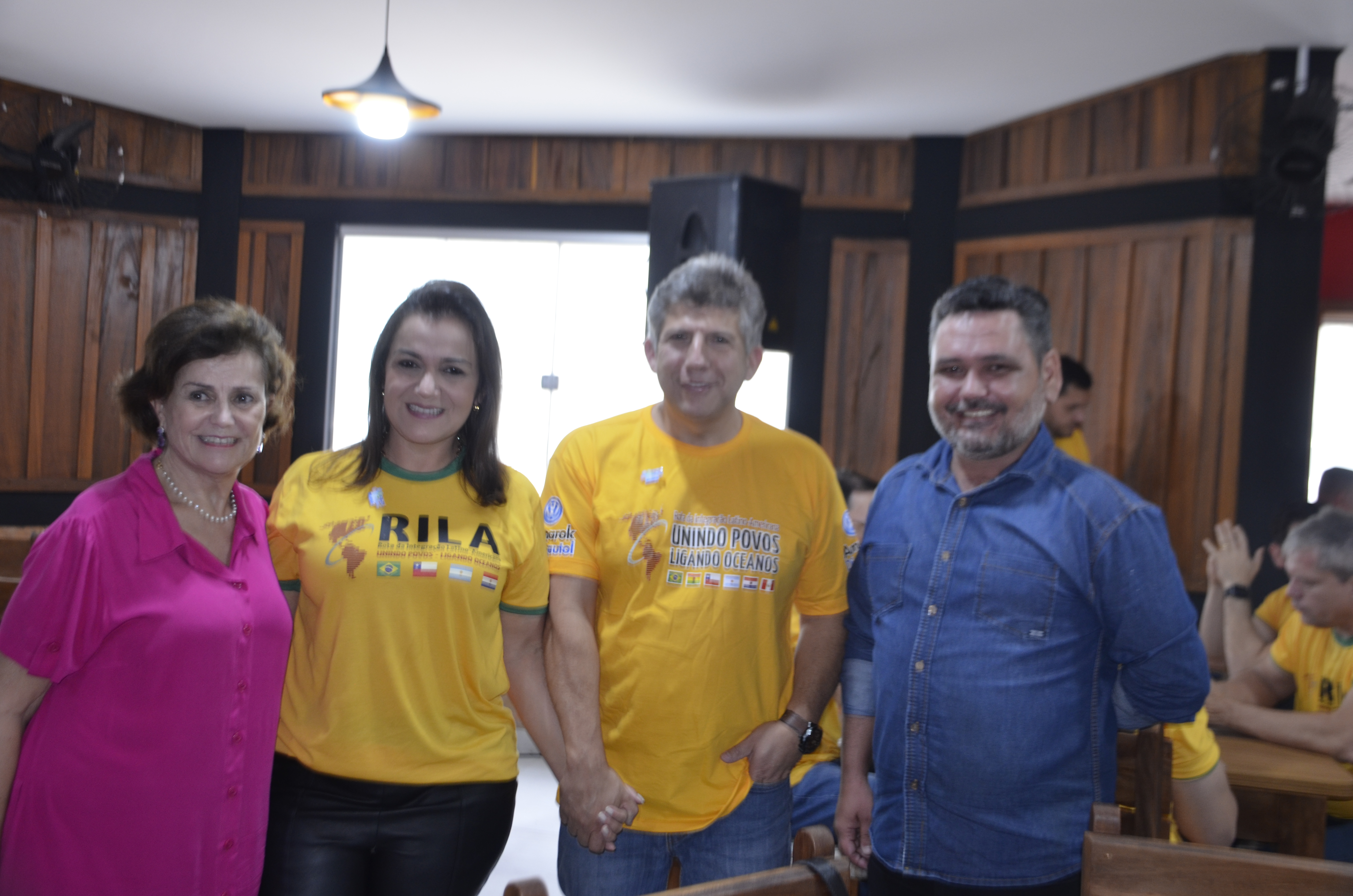 Confira as fotos da recepção da Caravana da Rota de Integração Latino Americana (Hila)