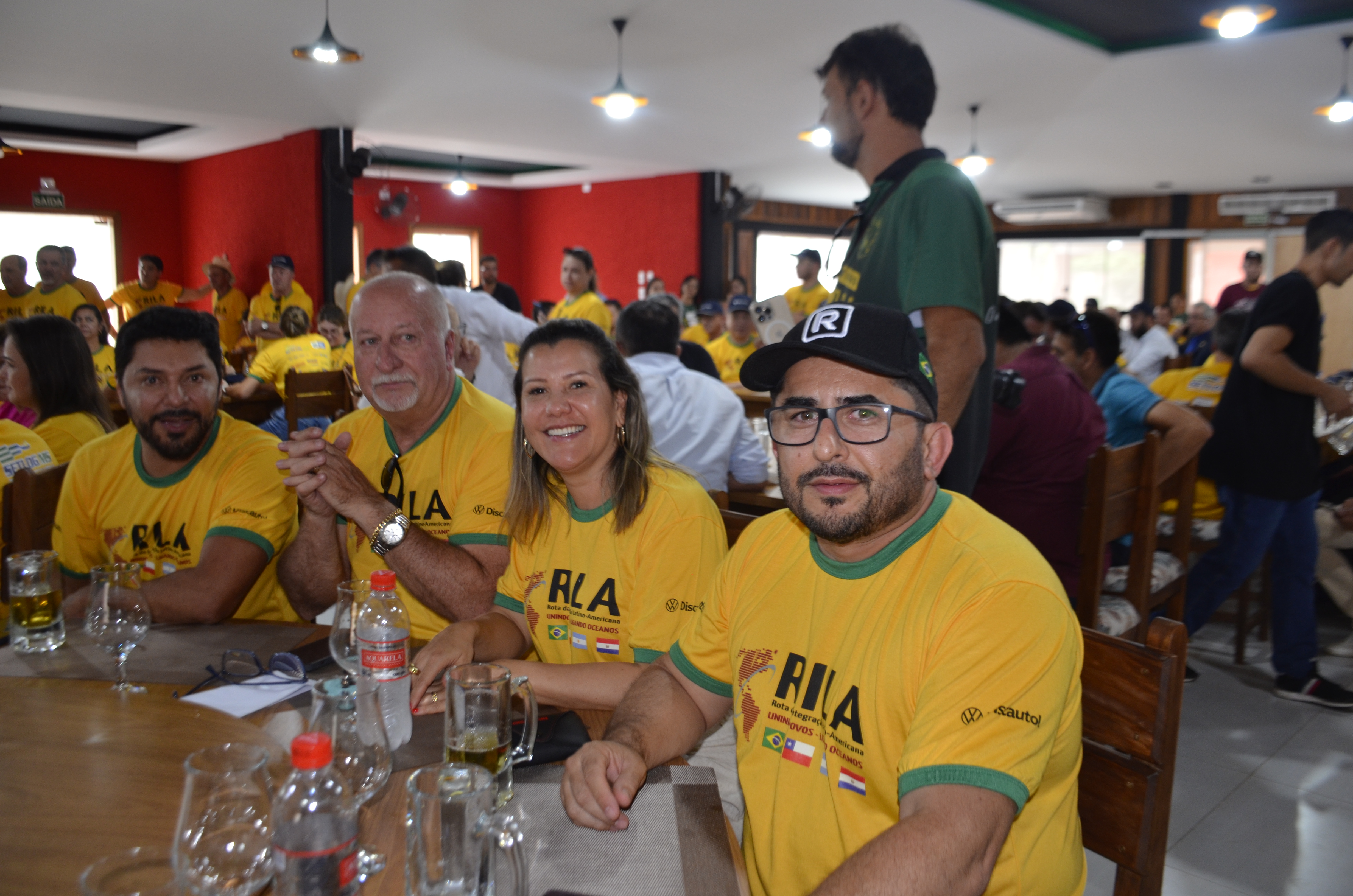 Confira as fotos da recepção da Caravana da Rota de Integração Latino Americana (Hila)