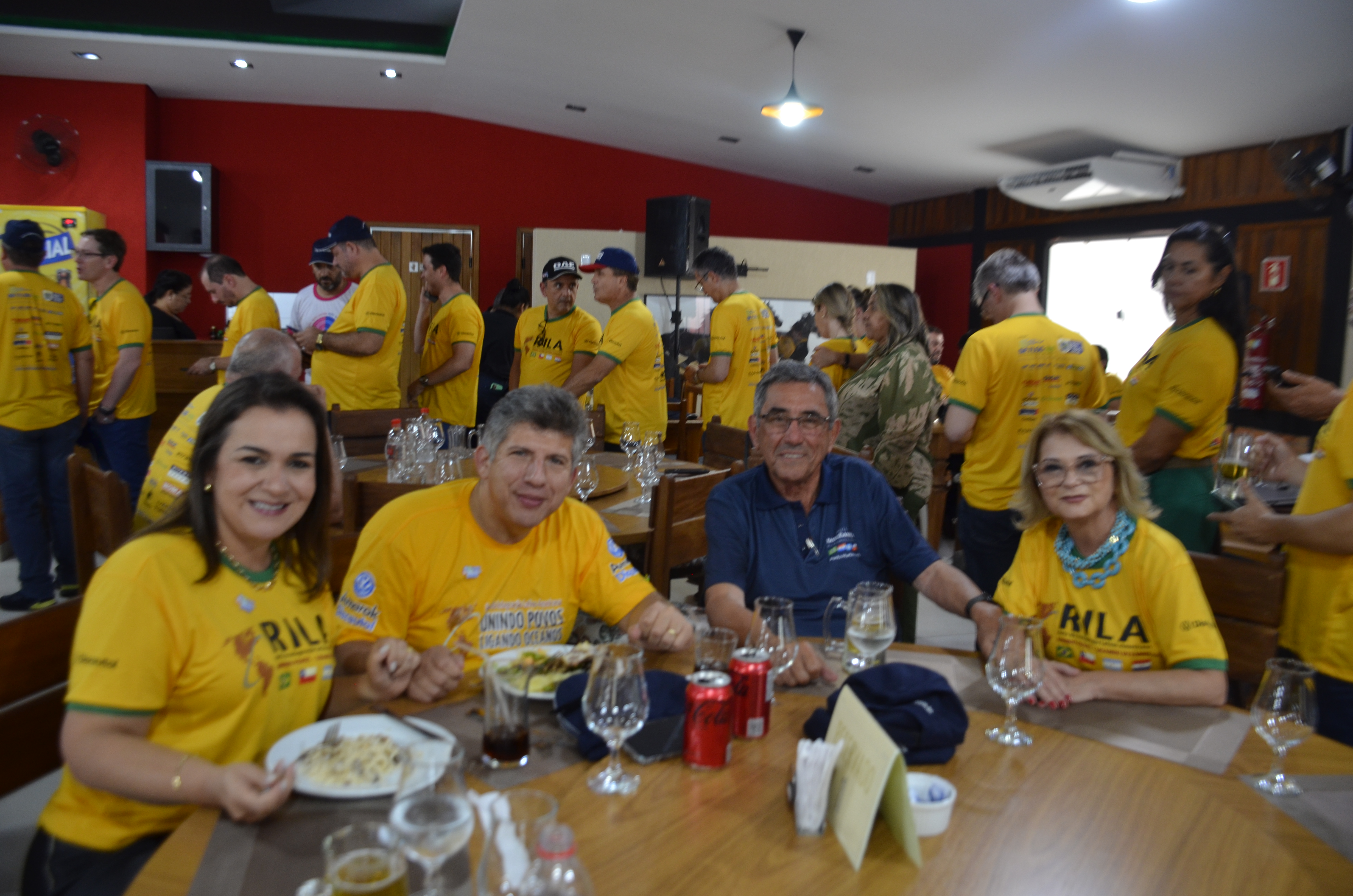 Confira as fotos da recepção da Caravana da Rota de Integração Latino Americana (Hila)