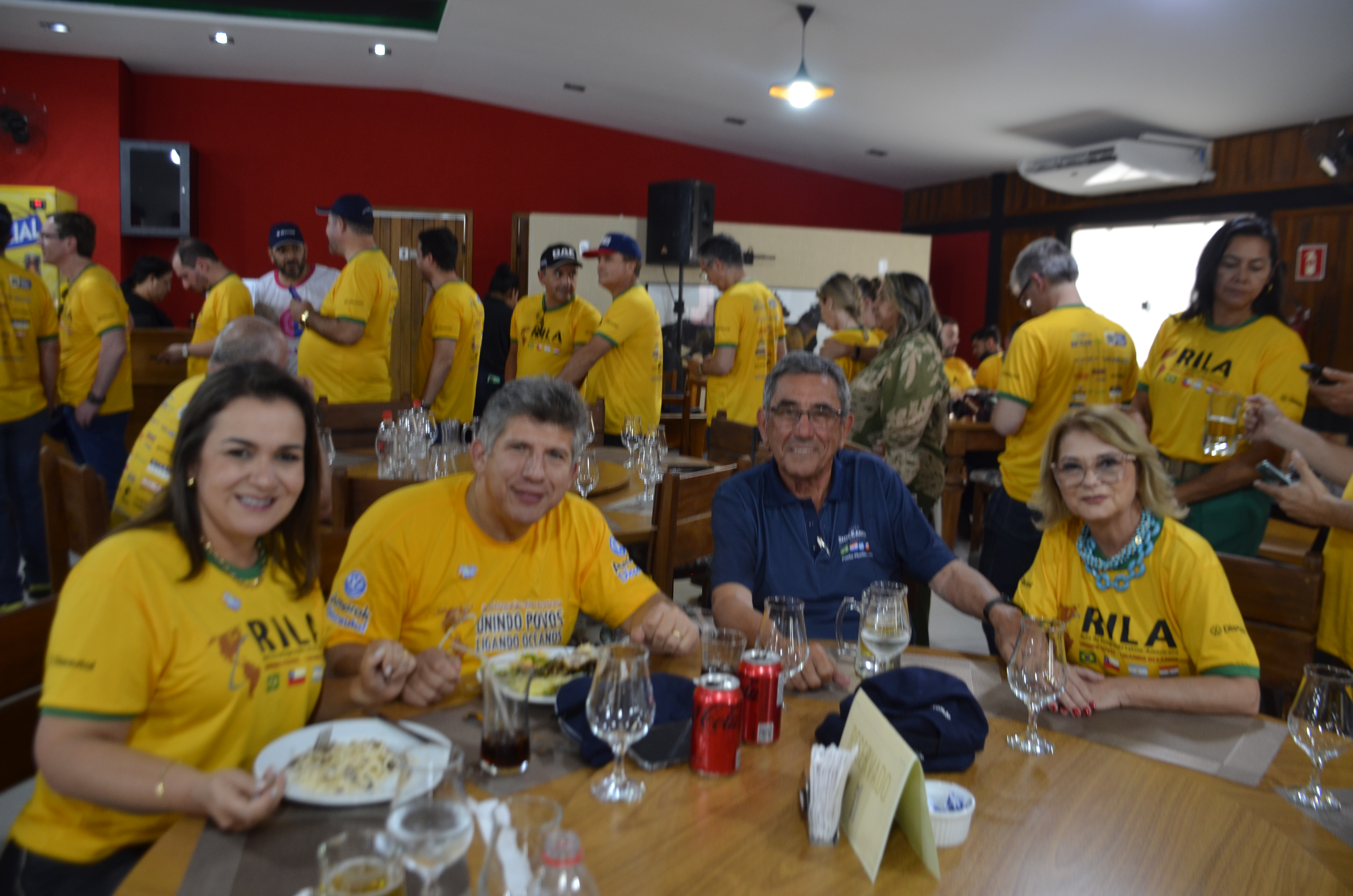 Confira as fotos da recepção da Caravana da Rota de Integração Latino Americana (Hila)