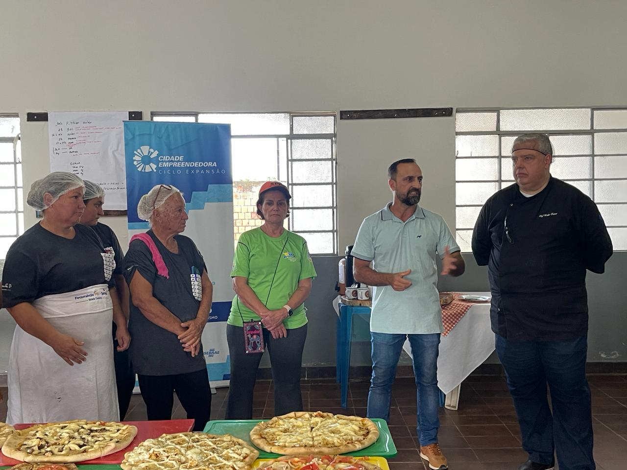 Porto Murtinho:curso de preparo de pizzas foi concluído com sucesso