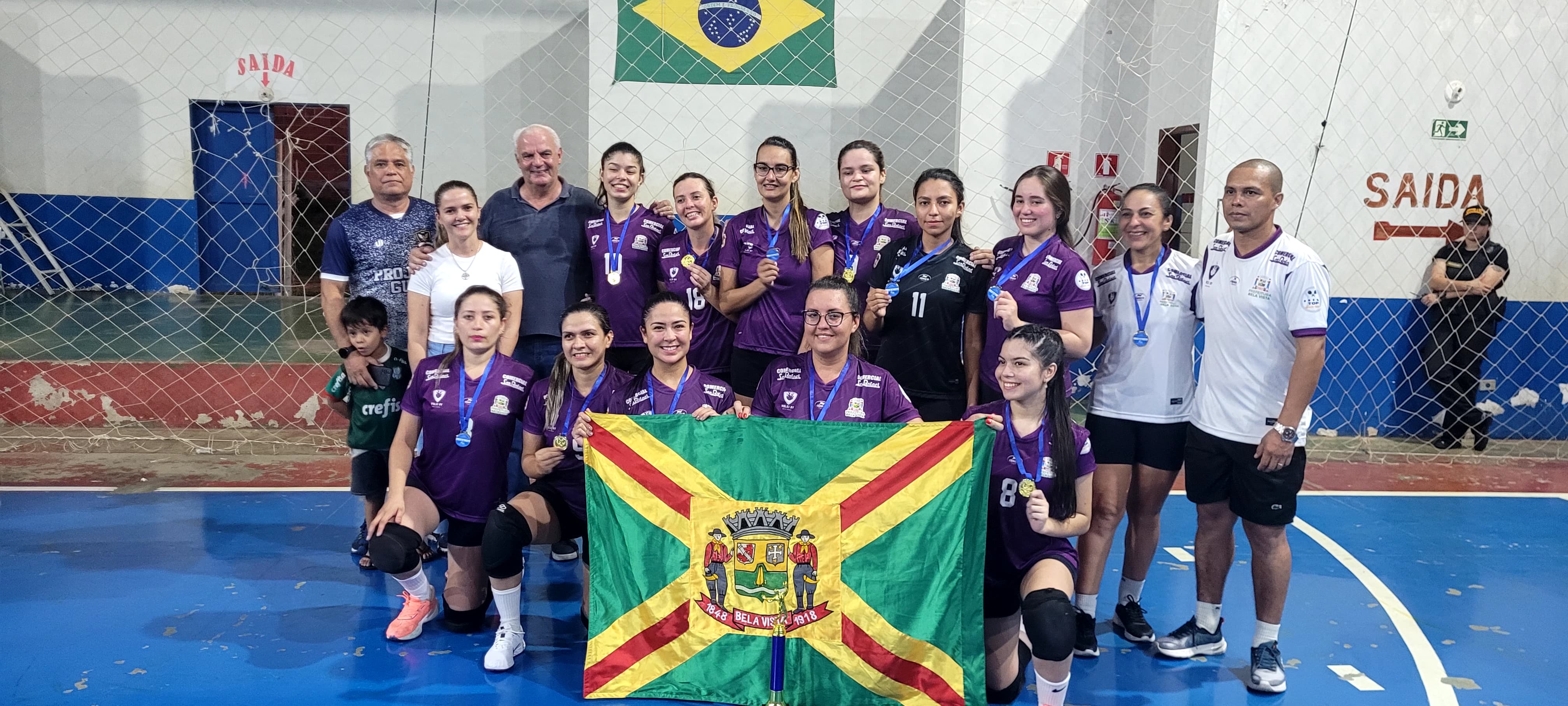 Porto Murtinho Domina a 2ª Etapa dos Jogos Intermunicipais de Vôlei em Caracol