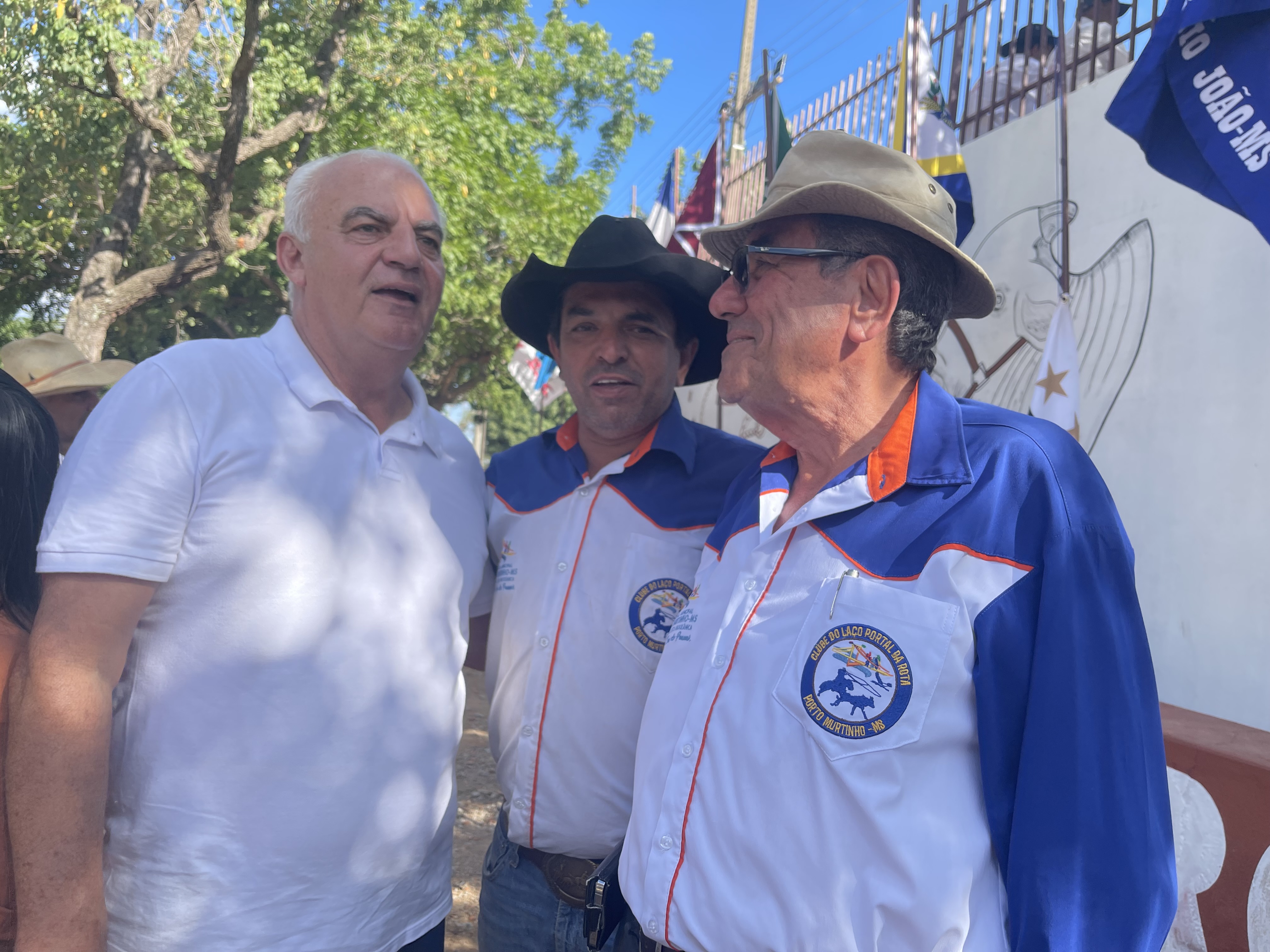 Prefeito Nelson Cintra participa do 39º Encontro Estadual de Laço Comprido em Caracol