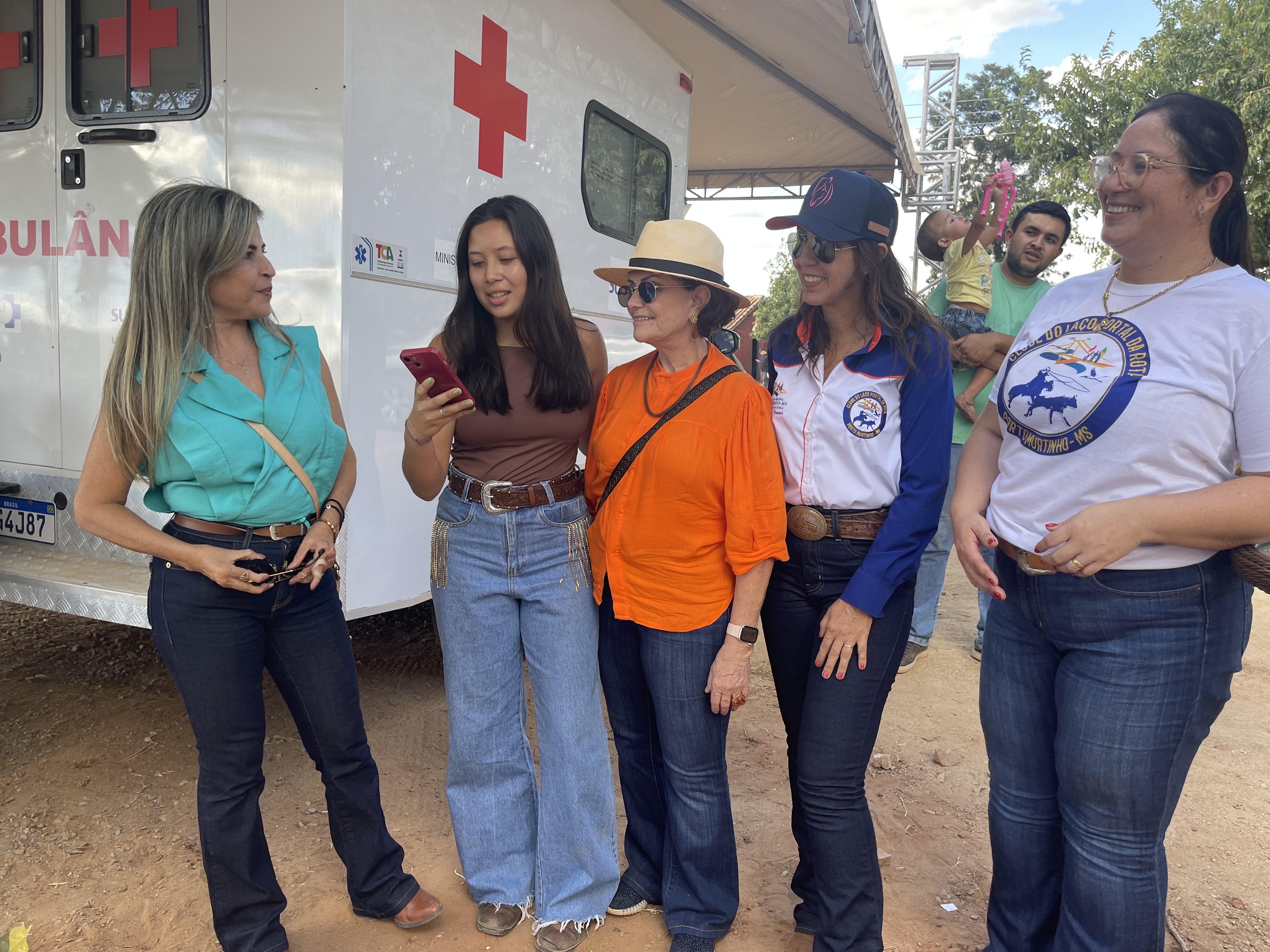 Prefeito Nelson Cintra participa do 39º Encontro Estadual de Laço Comprido em Caracol