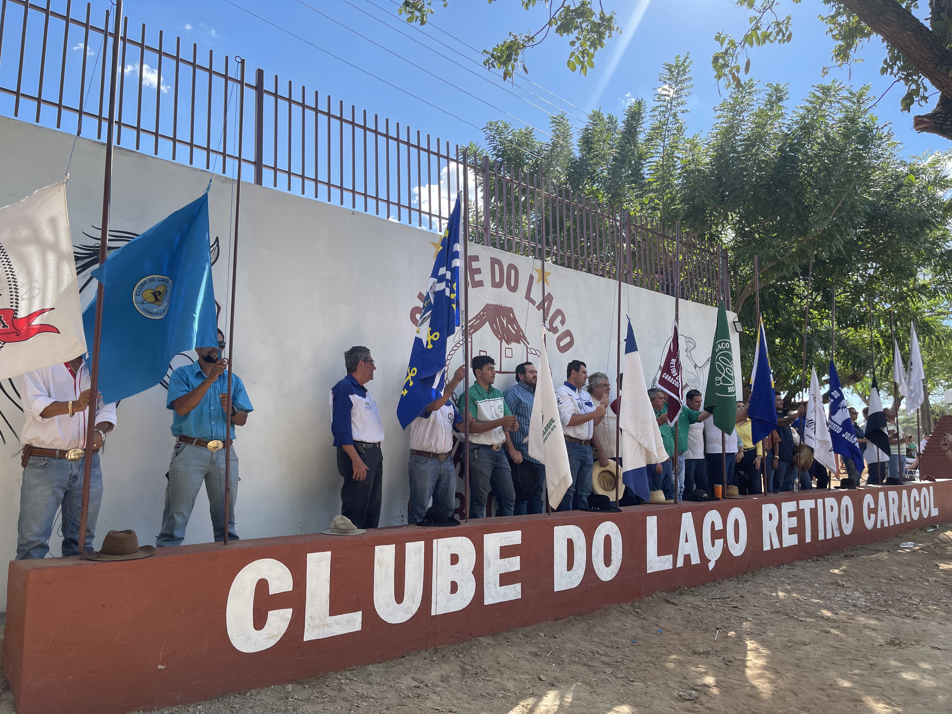 Prefeito Nelson Cintra participa do 39º Encontro Estadual de Laço Comprido em Caracol