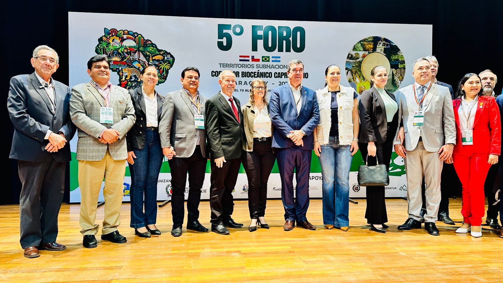 Prefeito Nelson Cintra é Homenageado pelo 5º Fórum da Rota Bioceânica