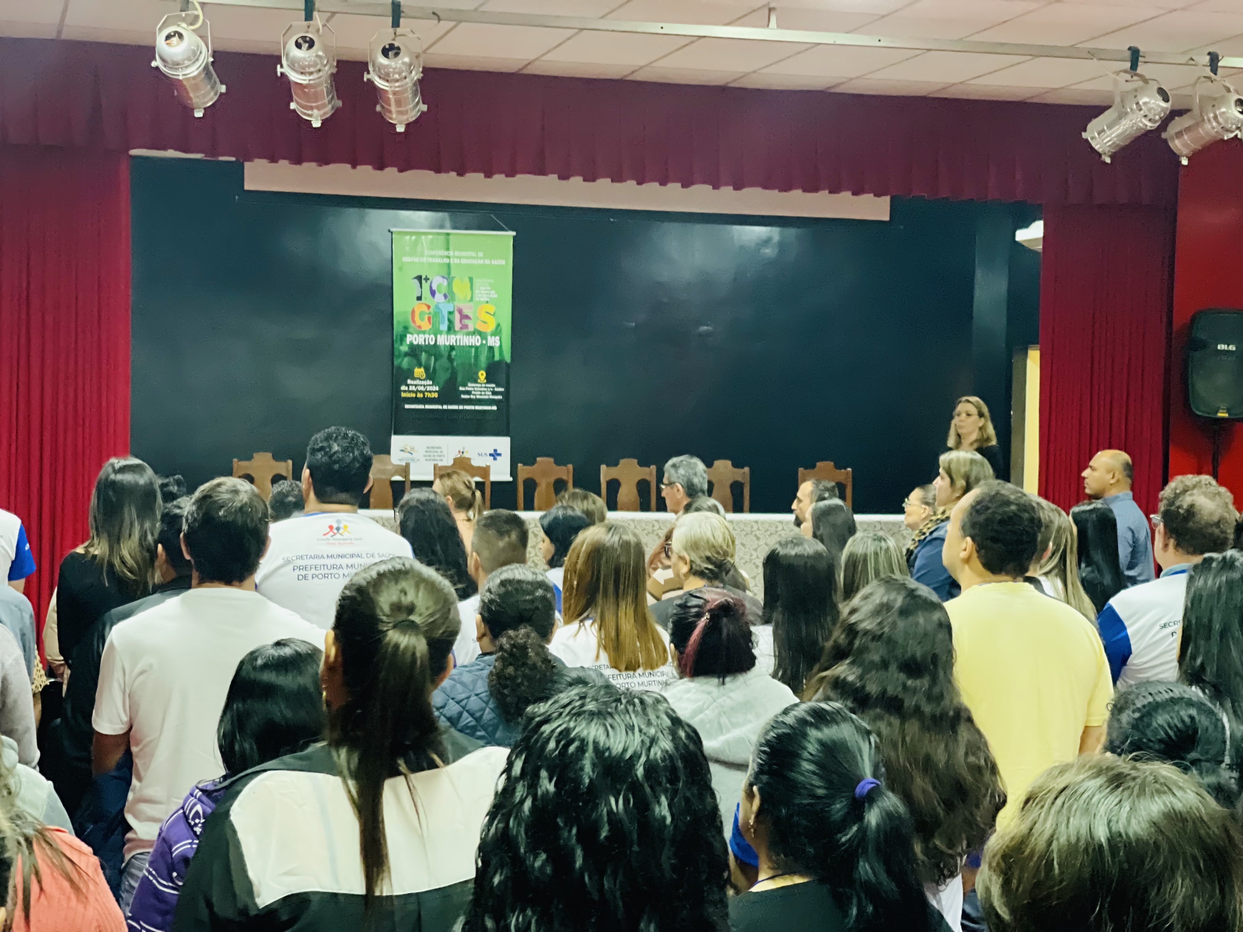 1ª Conferência Municipal de Gestão do Trabalho e da Educação na Saúde de Porto Murtinho