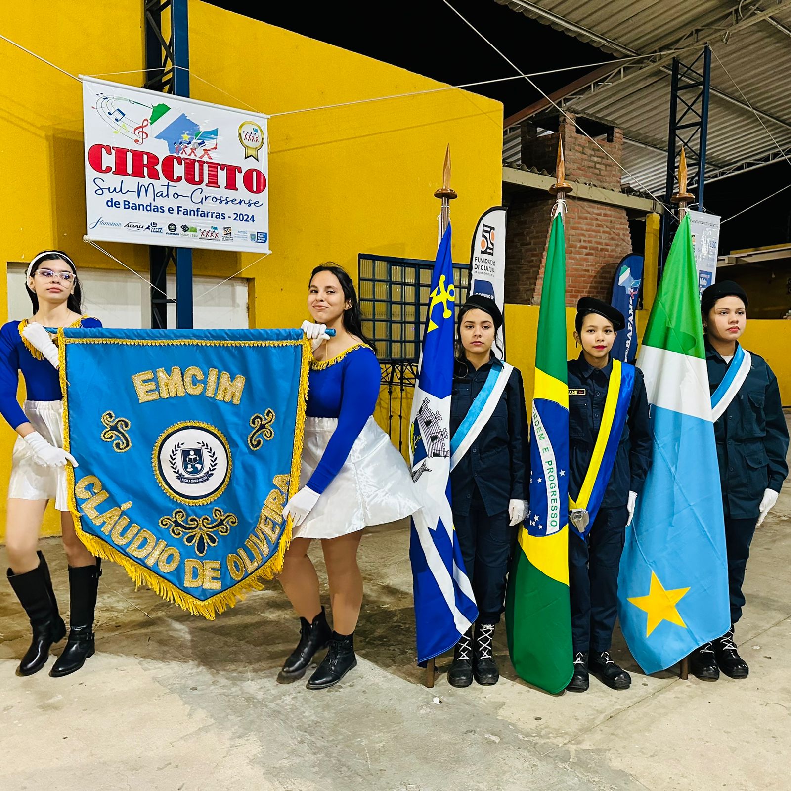 Banda Municipal de Porto Murtinho homenageia Chrystian e emociona público