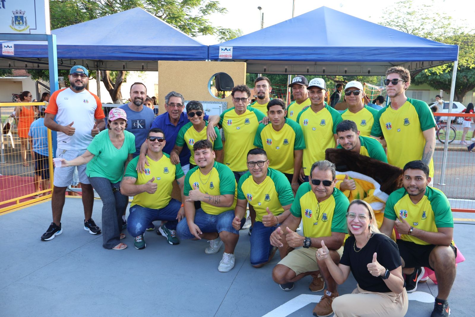 Inauguração da Praça Bernardo Loubet