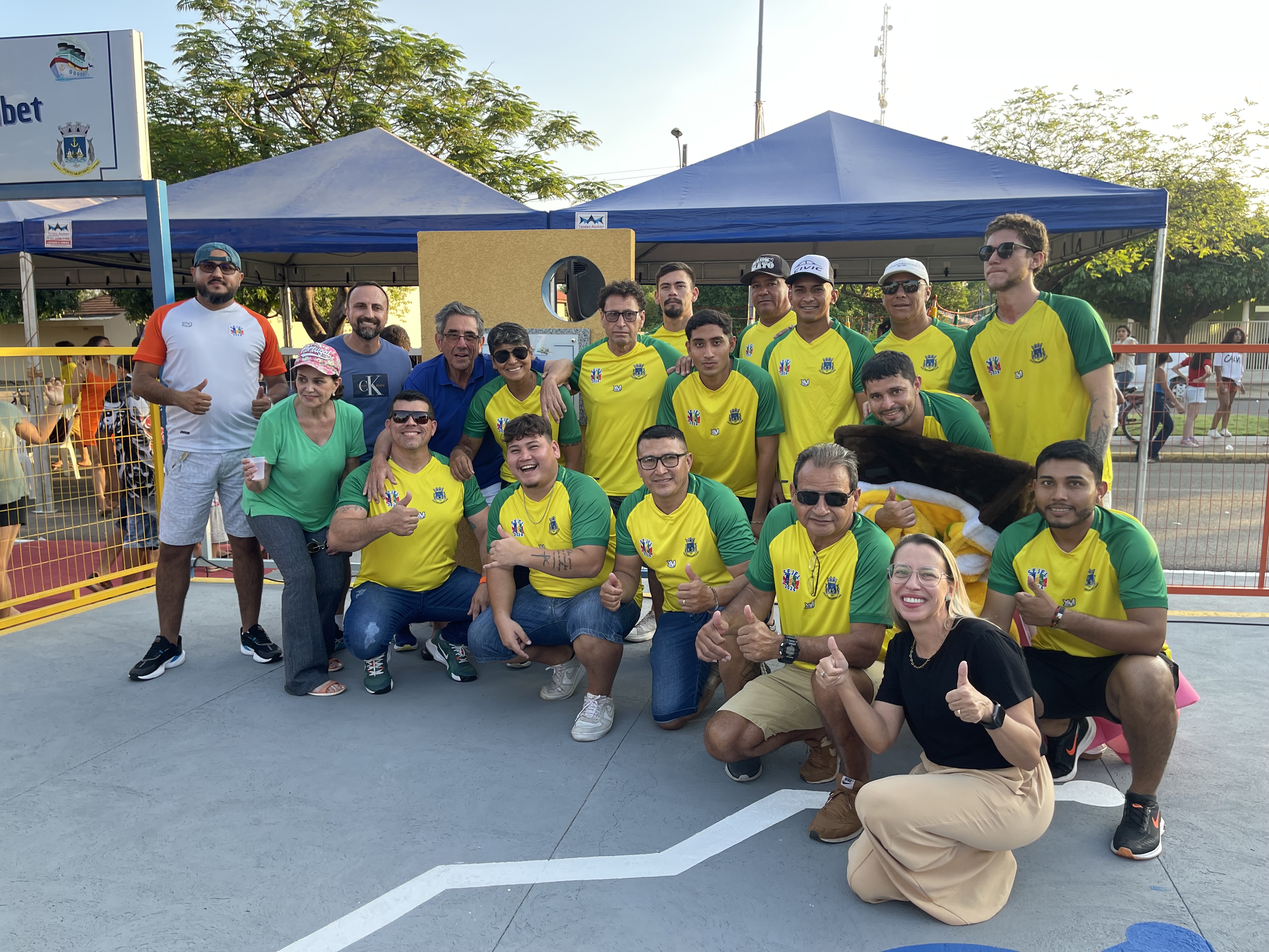 Inauguração da Praça Bernardo Loubet