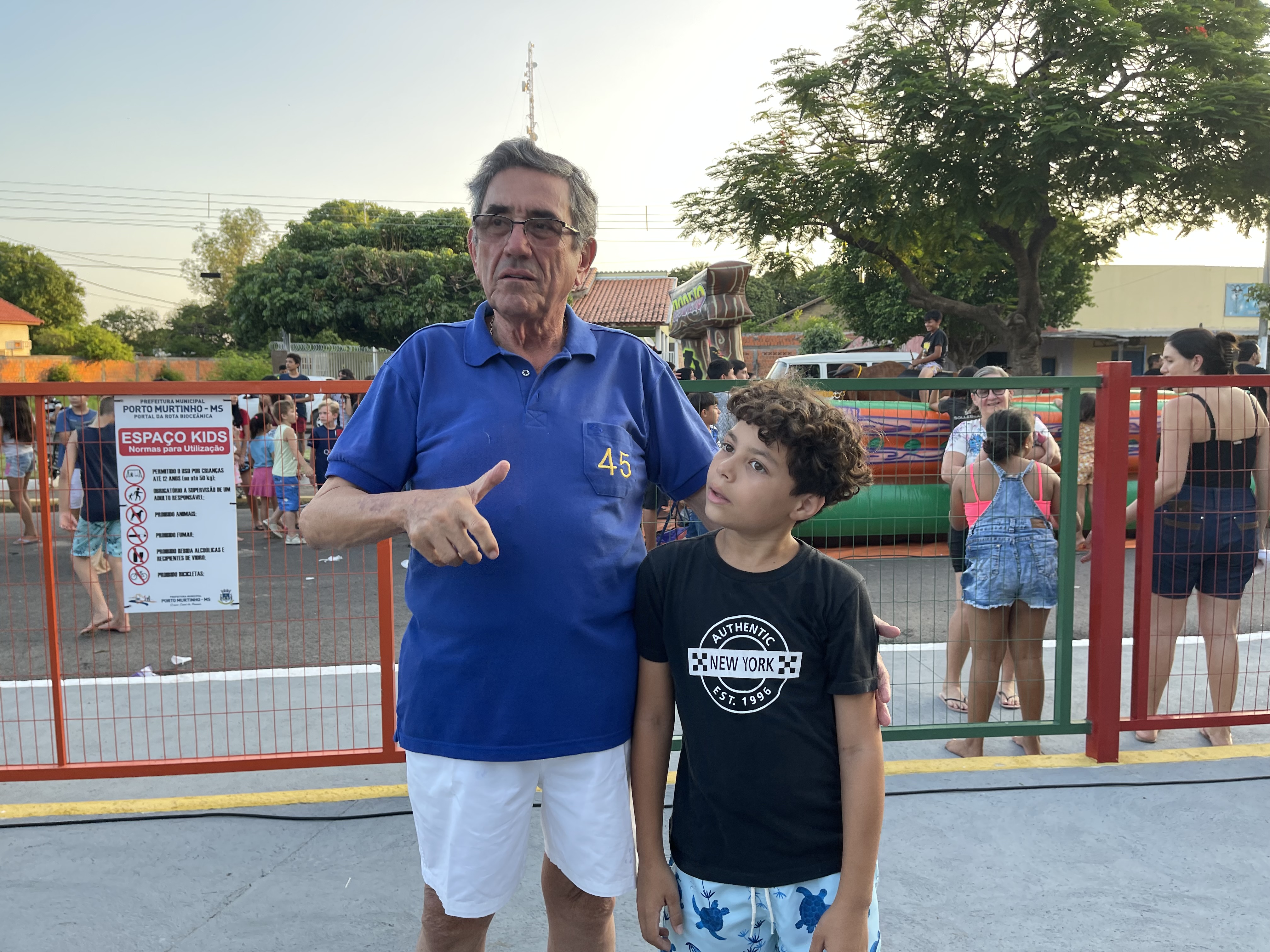 Inauguração da Praça Bernardo Loubet