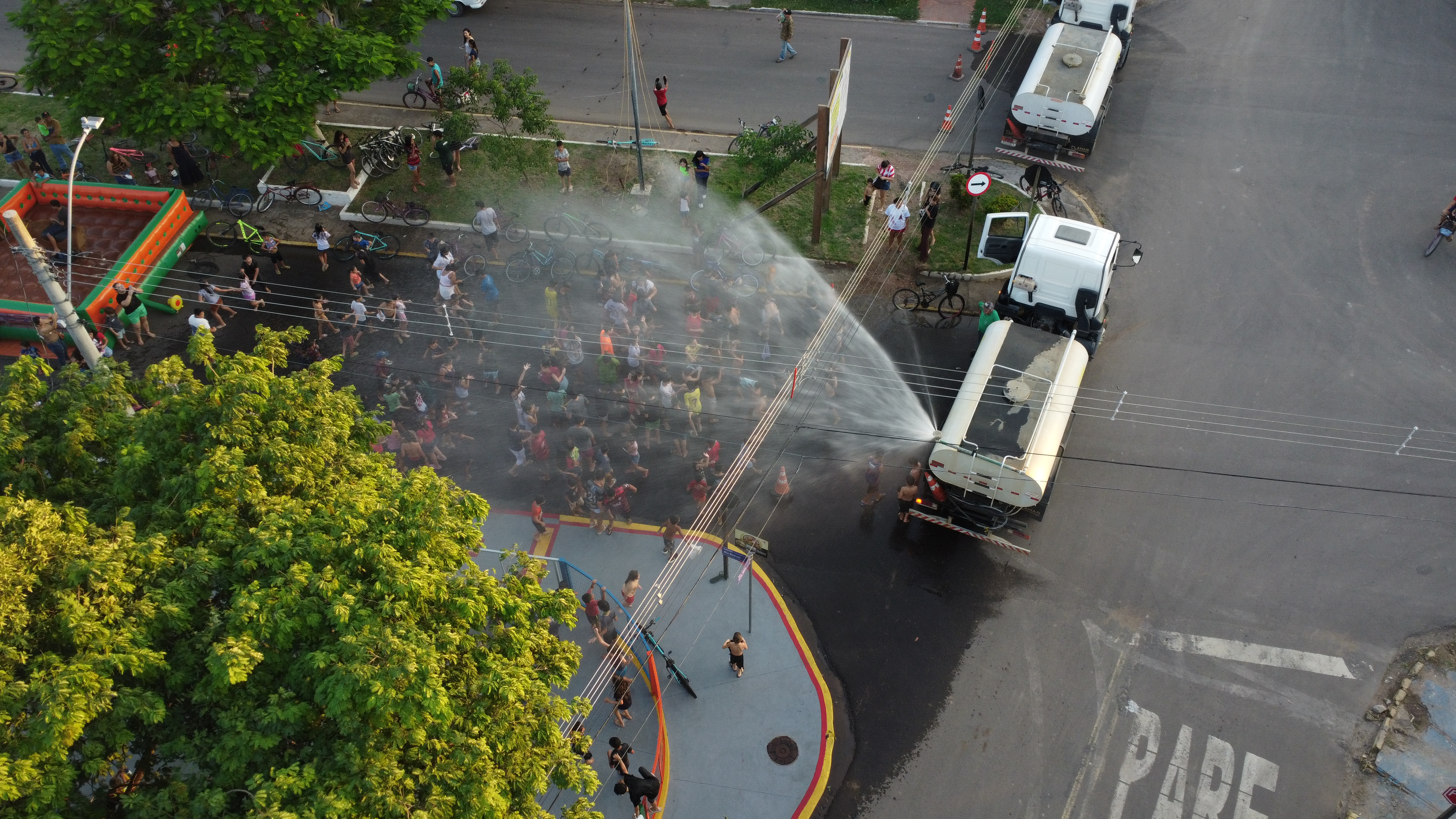 Inauguração da Praça Bernardo Loubet